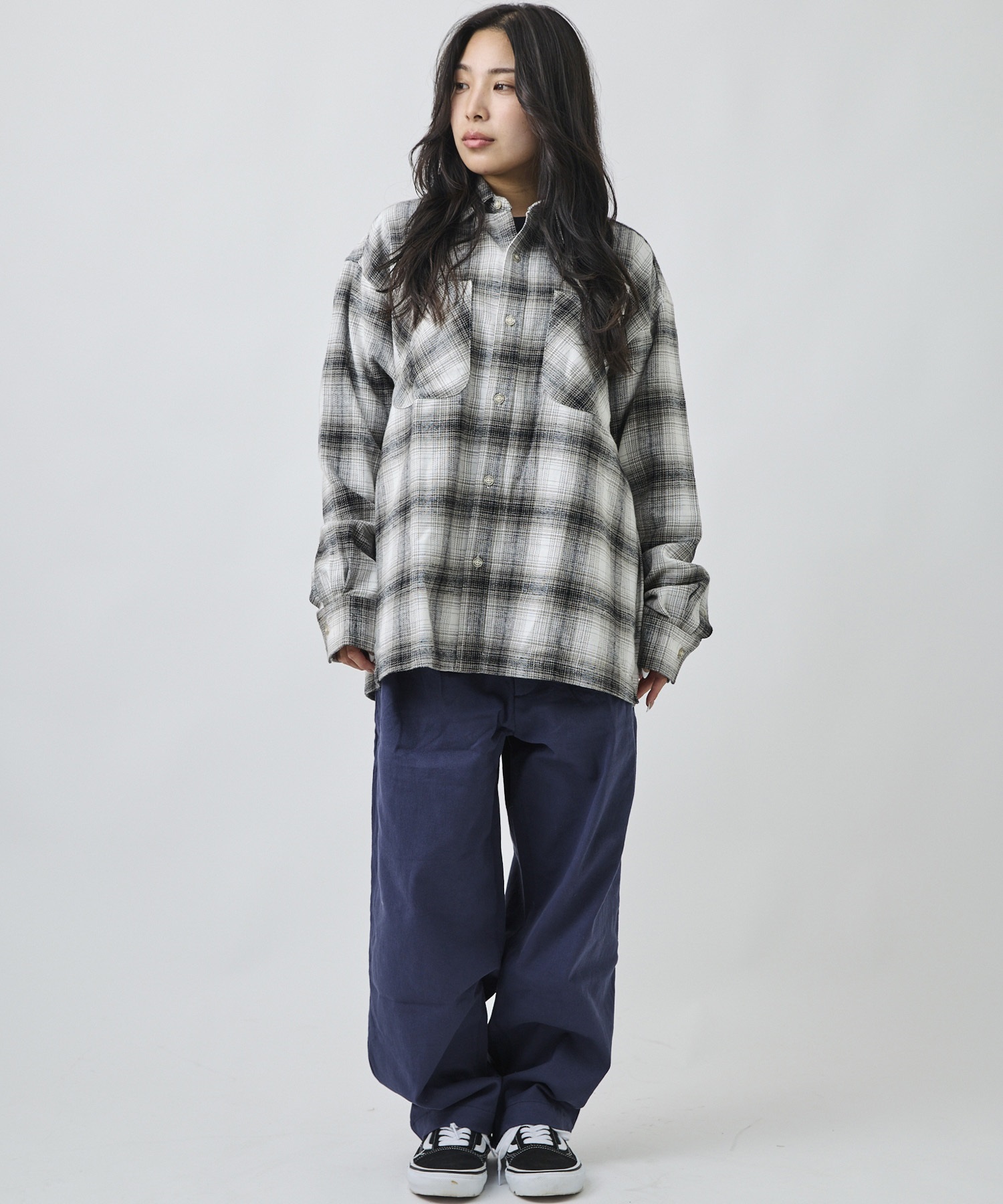 DEAR LAUREL ディアローレル 長袖 シャツ メンズ チェック HERITAGE