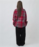 DEAR LAUREL ディアローレル 長袖 シャツ メンズ ネルシャツ チェックシャツ DL26F-2602(BRN-M)