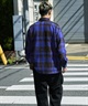 DEAR LAUREL ディアローレル 長袖 シャツ メンズ ネルシャツ チェックシャツ DL26F-2602(BRN-M)