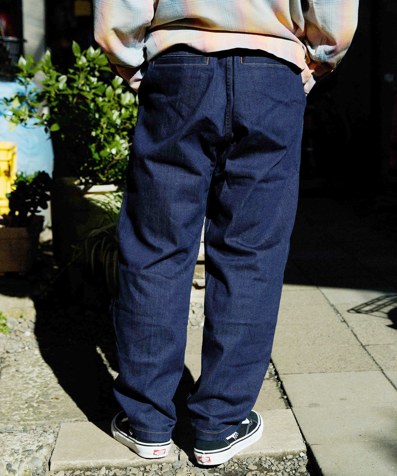 DEAR LAUREL ディアローレル × GRAMICCI グラミチ ロングパンツ メンズ GMP6-S2066 ムラサキスポーツ限定(NVY-M)