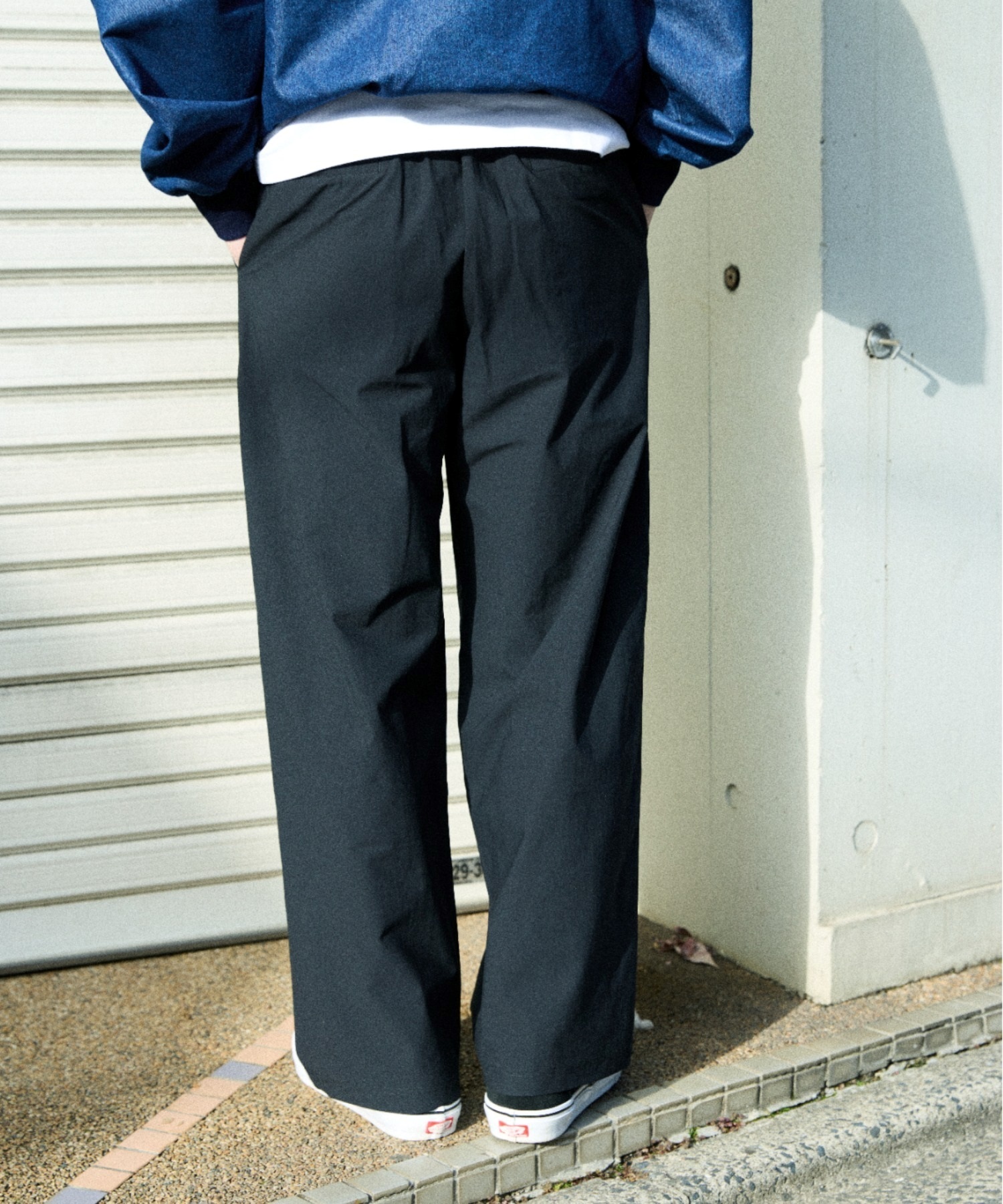 DEAR LAUREL ディアローレル ロングパンツ メンズ ロンパン 高機能 EPIX URBAN SLACKS DL26S-3102(BLK-M)