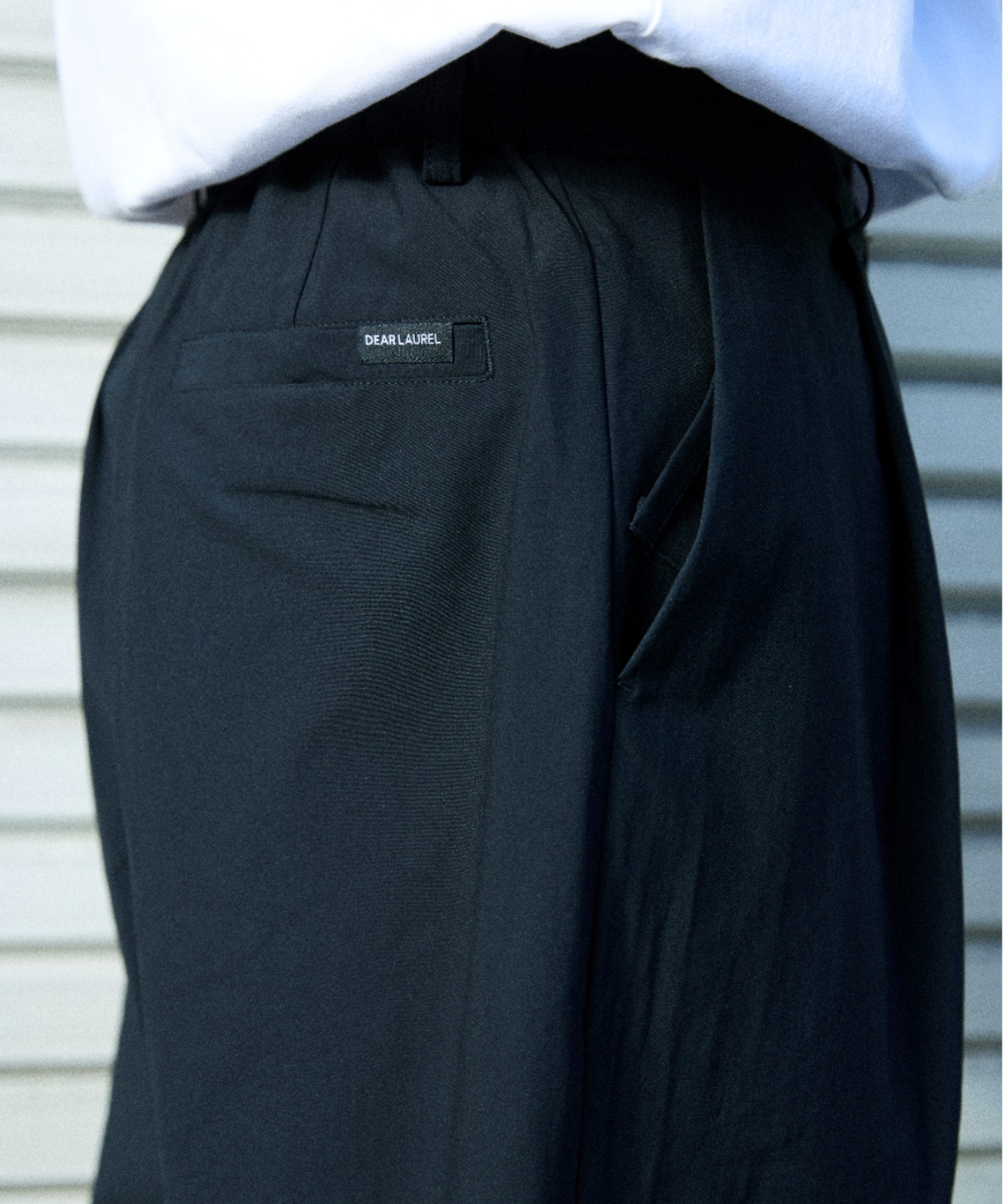 DEAR LAUREL ディアローレル ロングパンツ メンズ ロンパン 高機能 EPIX URBAN SLACKS DL26S-3102(BLK-M)