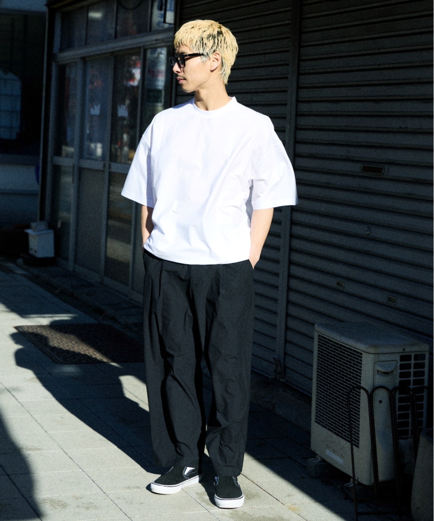DEAR LAUREL ディアローレル ロングパンツ メンズ ロンパン 高機能 EPIX URBAN SLACKS DL26S-3102(BLK-M)