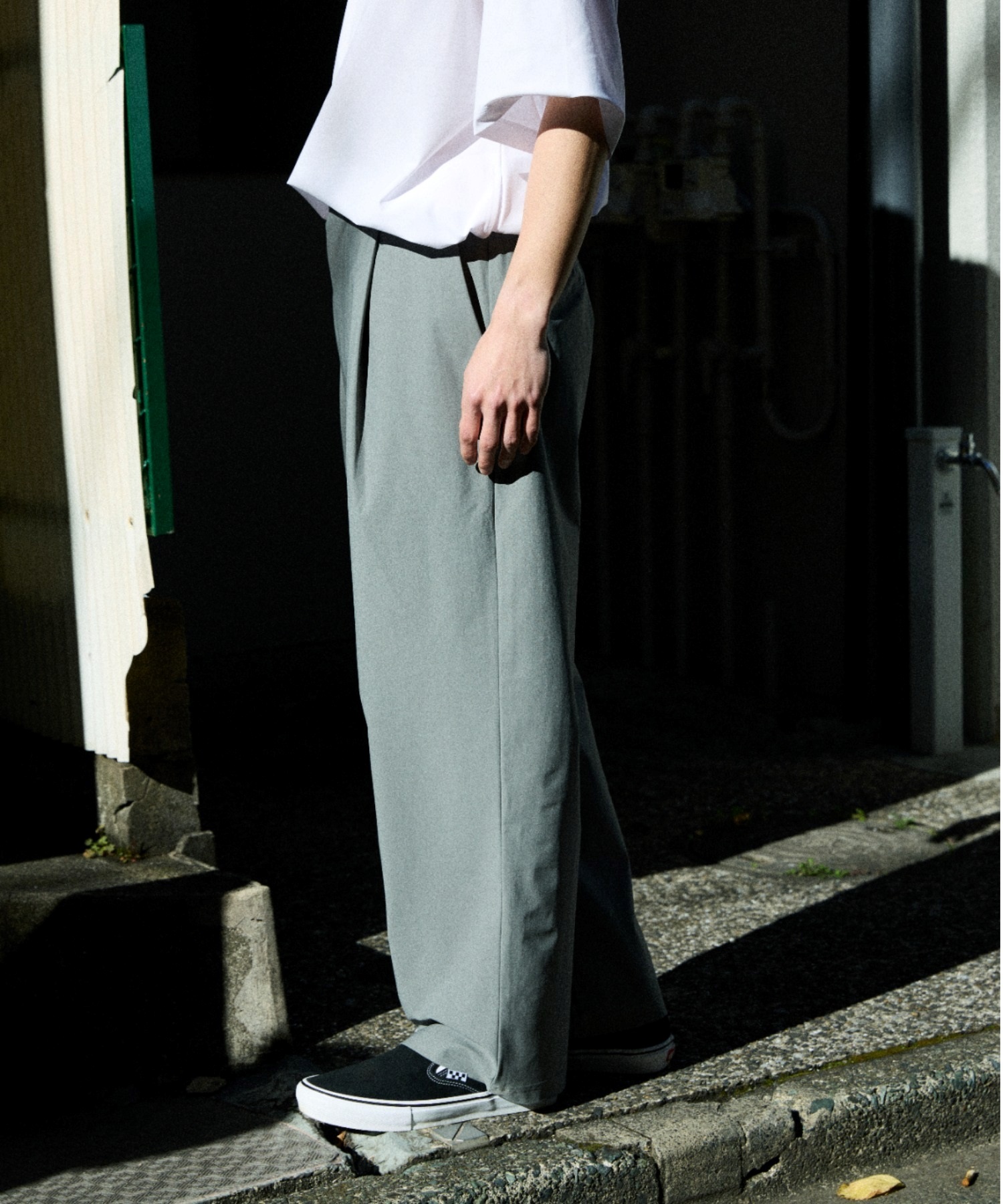 DEAR LAUREL ディアローレル ロングパンツ メンズ ロンパン 高機能 EPIX URBAN SLACKS DL26S-3102(BLK-M)
