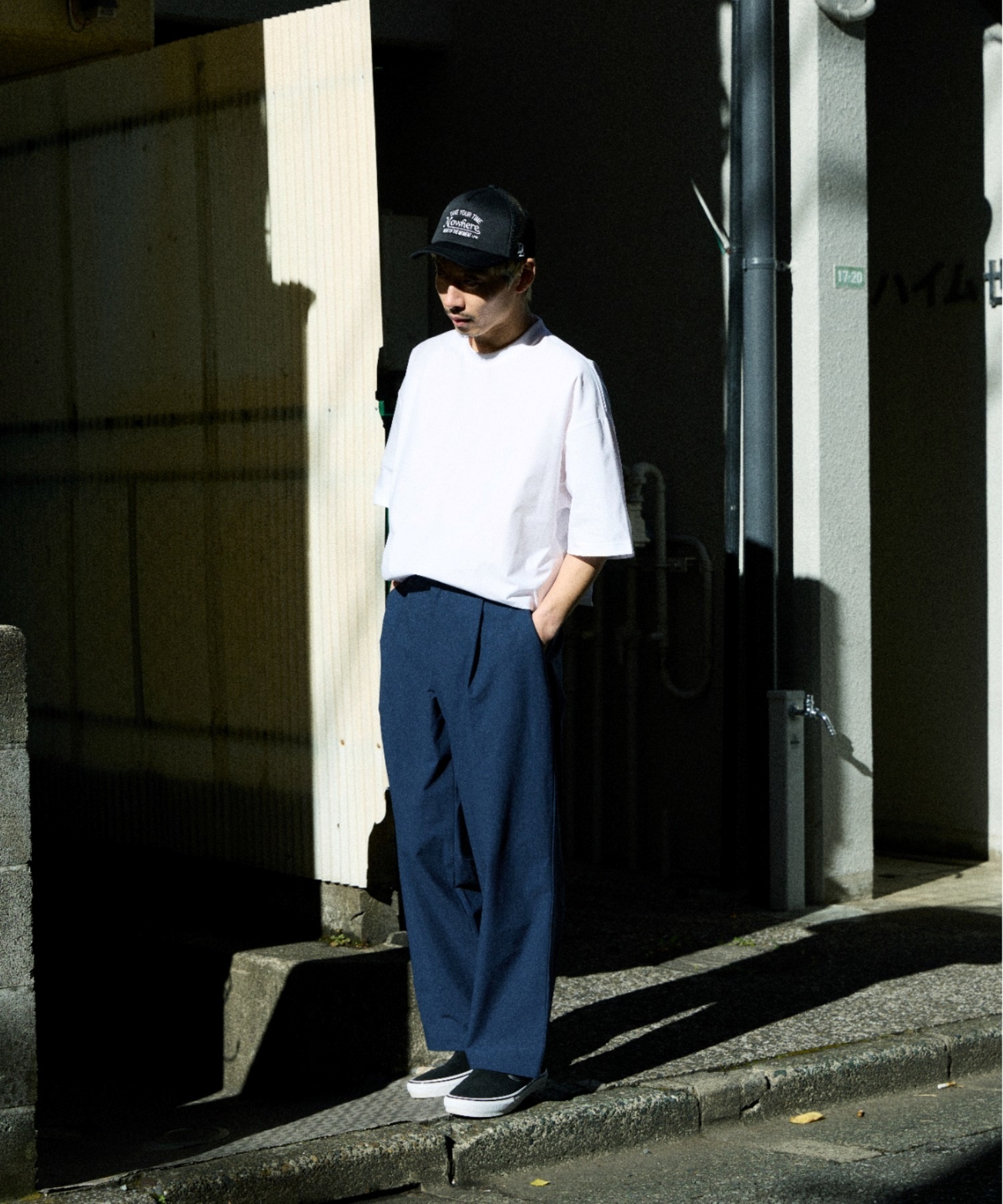 DEAR LAUREL ディアローレル ロングパンツ メンズ ロンパン 高機能 EPIX URBAN SLACKS DL26S-3102(BLK-M)