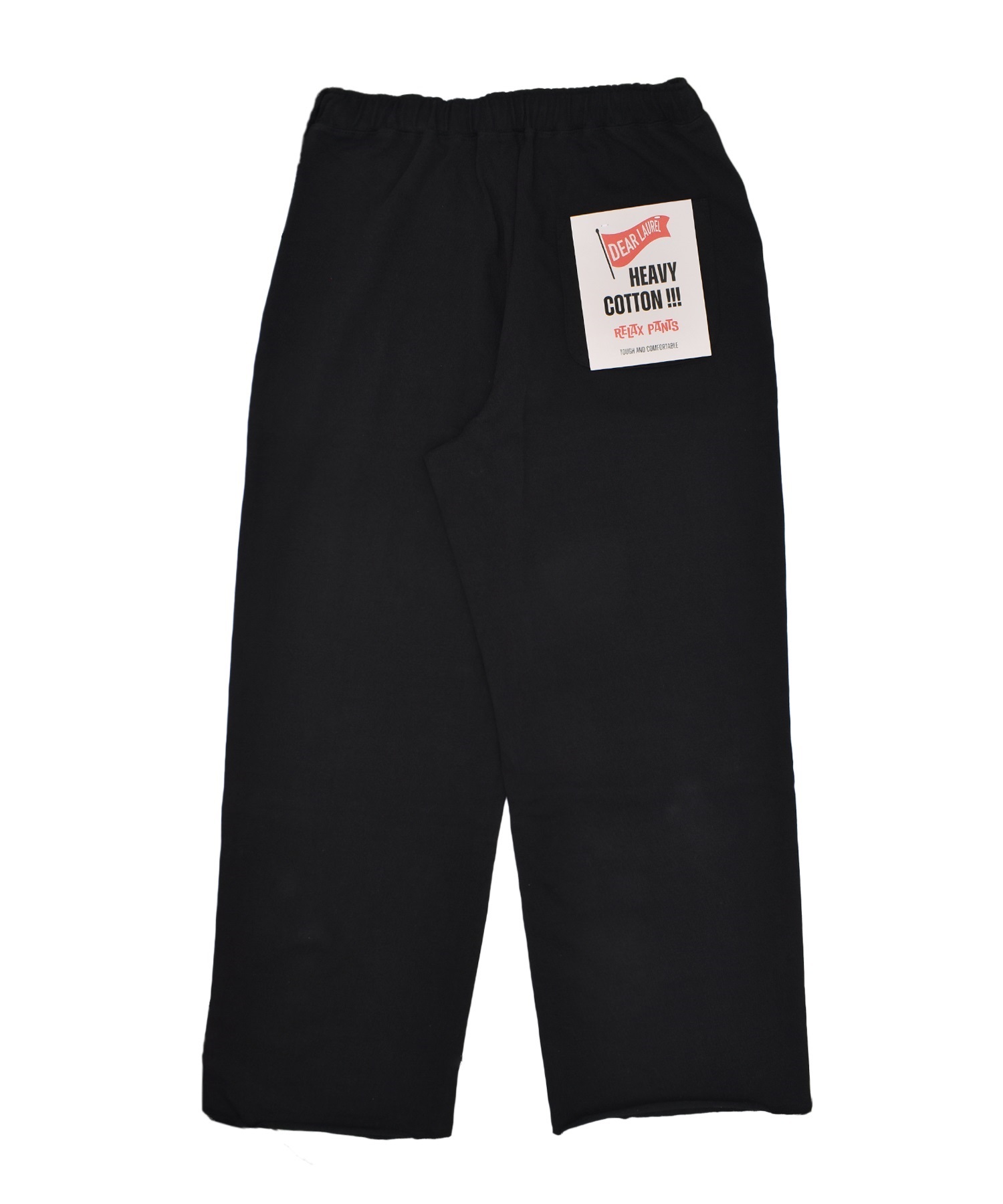 DEAR LAUREL ディアローレル ロングパンツ メンズ ロンパン URBAN SWEAT PANTS DL26S-3106(BLK-M)