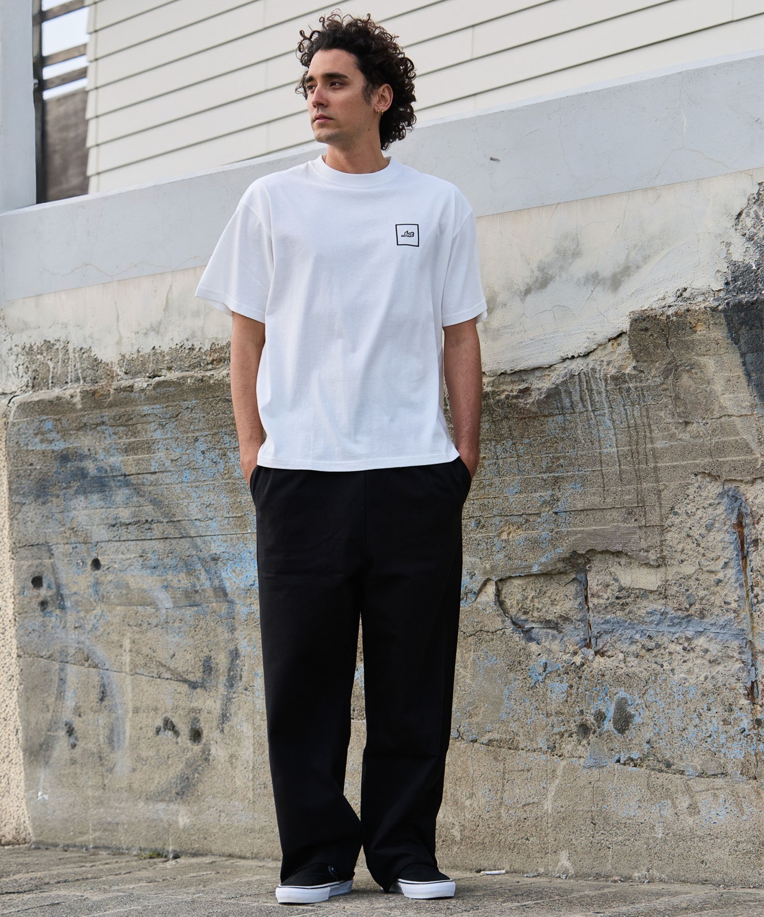 DEAR LAUREL ディアローレル ロングパンツ メンズ ロンパン URBAN SWEAT PANTS DL26S-3106(BLK-M)