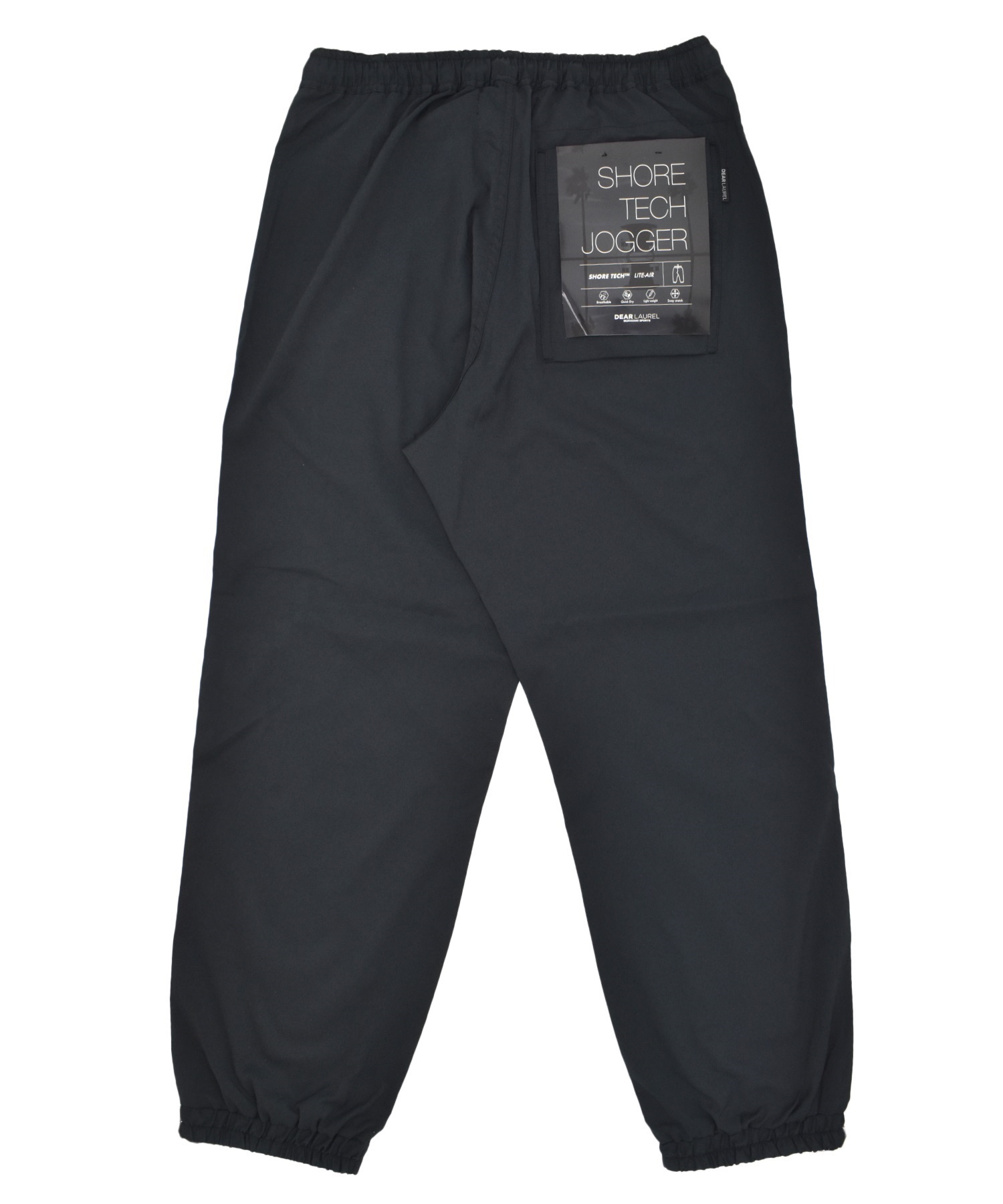 DEAR LAUREL ディアローレル ロングパンツ メンズ SHORE TECH JOGGER DL26S-3101(BLK-M)