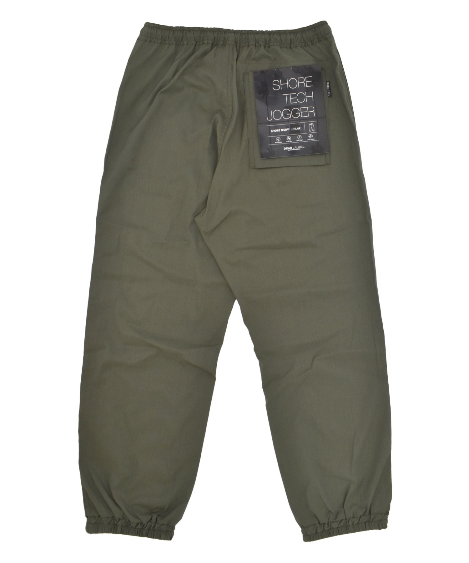 DEAR LAUREL ディアローレル ロングパンツ メンズ SHORE TECH JOGGER DL26S-3101(BLK-M)