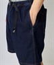DEAR LAUREL ディアローレル ハーフパンツ ショートパンツ メンズ シンプル DENIM LOOSE SHORT GMP6-S2067(BLU-M)