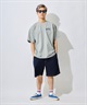 DEAR LAUREL ディアローレル ハーフパンツ ショートパンツ メンズ シンプル DENIM LOOSE SHORT GMP6-S2067(BLU-M)