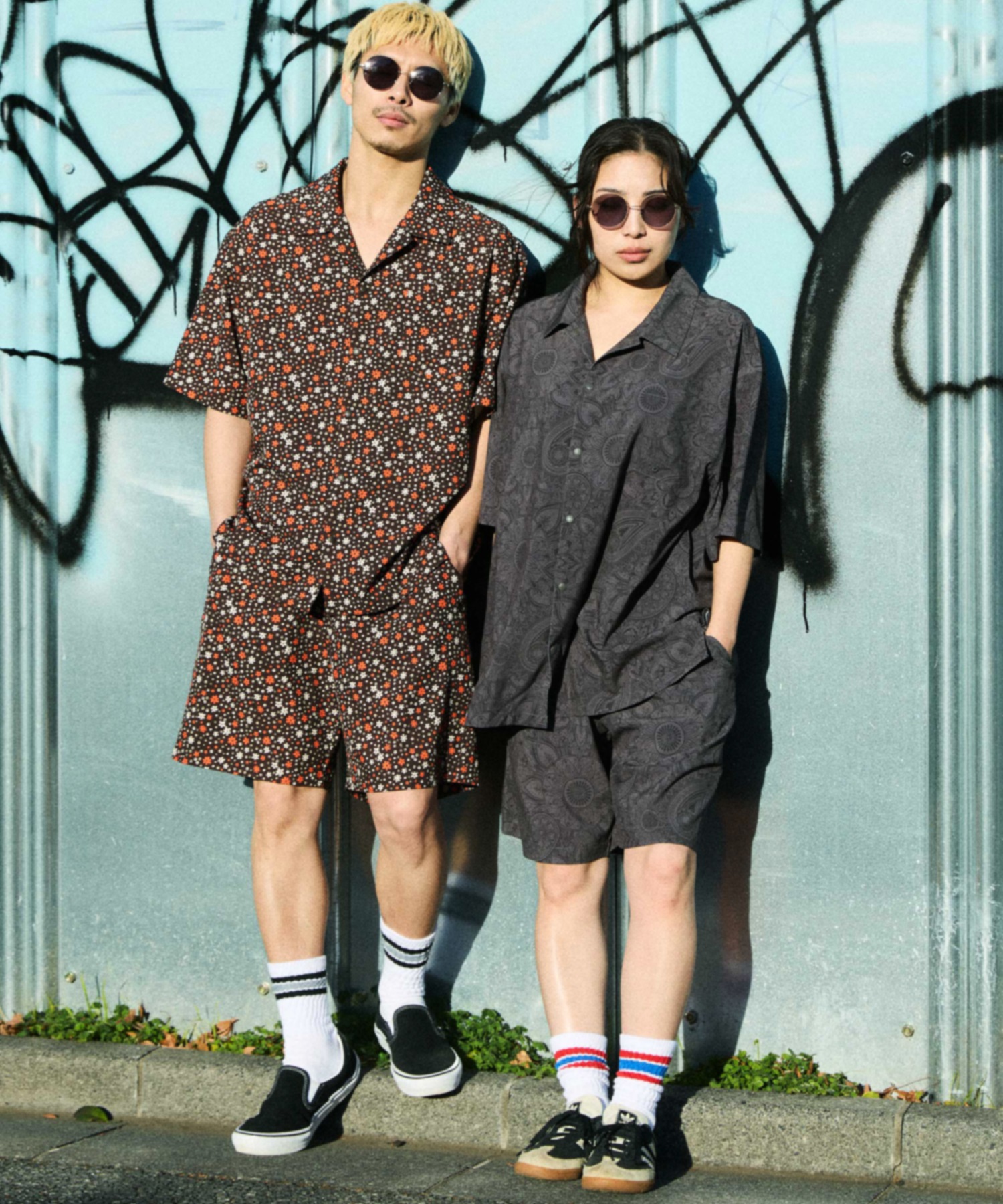 DEAR LAUREL ディアローレル ハーフパンツ ショートパンツ 水陸両用 ショーツ VACATION SHORTS DL26S-3302(BLK-M)