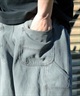 DEAR LAUREL ディアローレル ハーフパンツ ショートパンツ メンズ ショーツ DNM BAGGY SHORTS DL26S-3305(BLK-M)