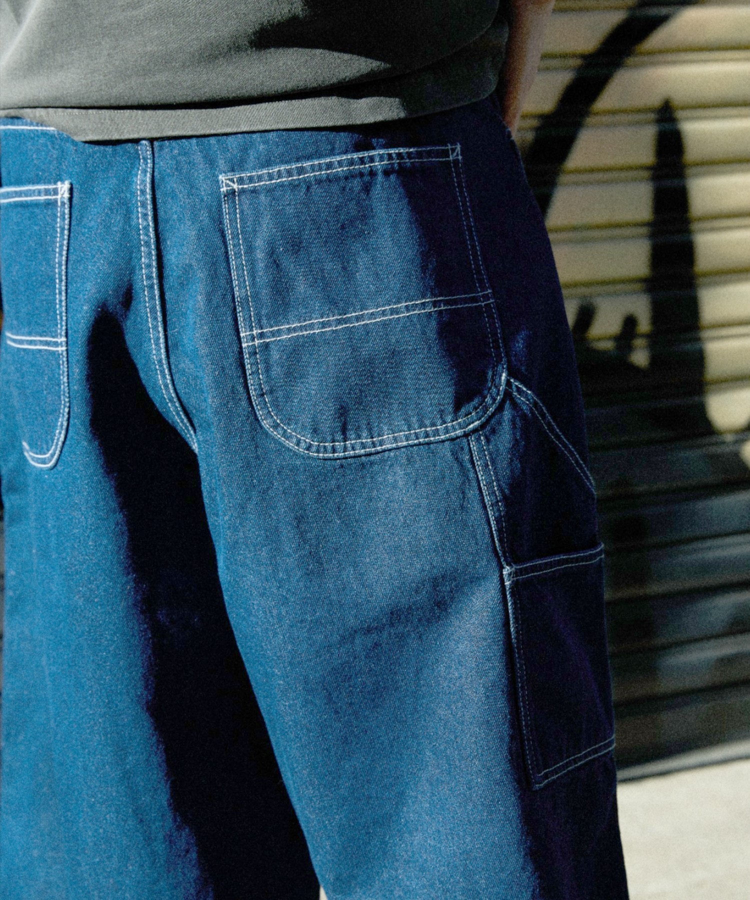DEAR LAUREL ディアローレル ハーフパンツ ショートパンツ メンズ ショーツ DNM BAGGY SHORTS DL26S-3305(BLK-M)