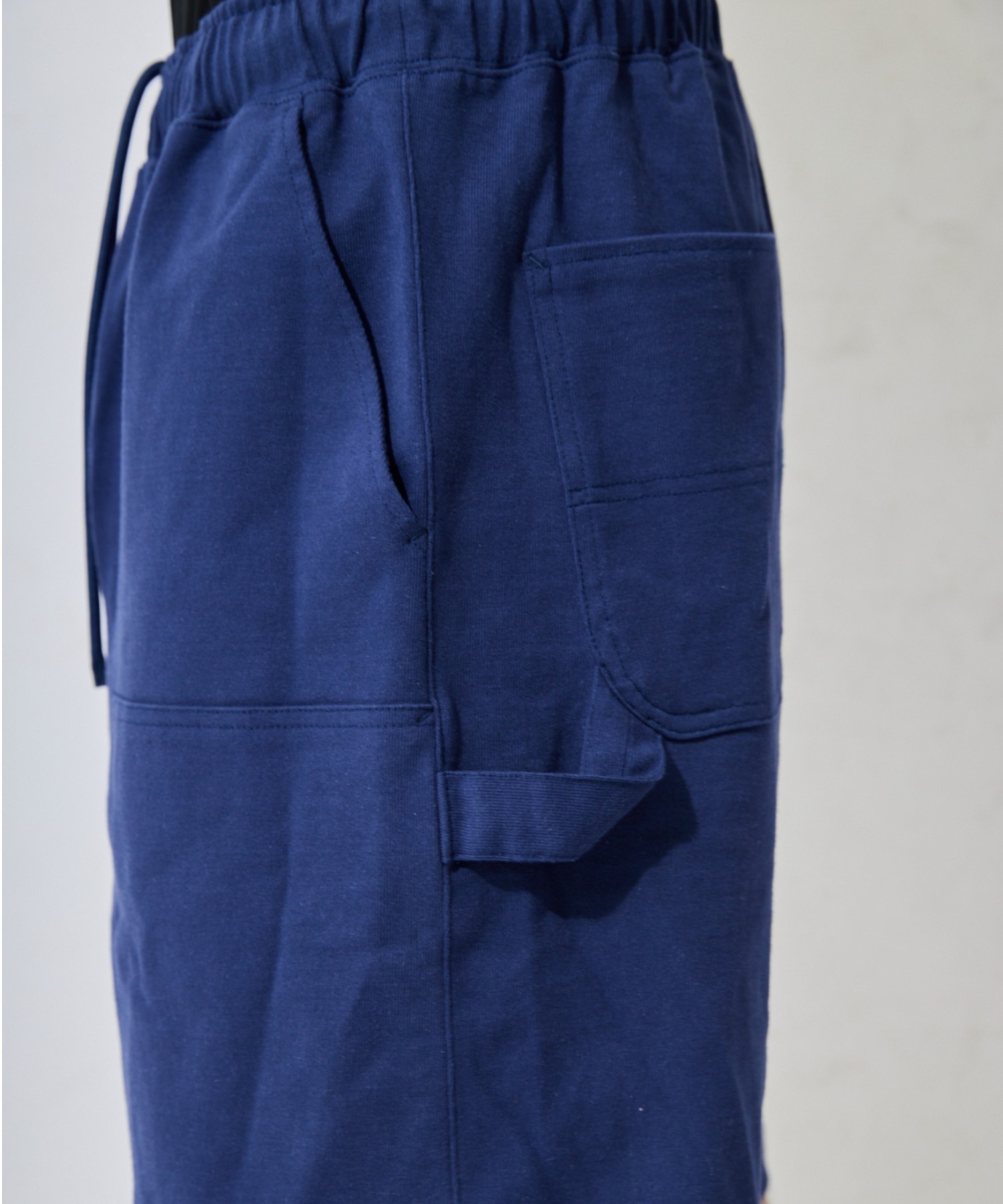DEAR LAUREL ディアローレル ハーフパンツ ショートパンツ メンズ ショーツ BAGGY SWEAT SHORTS DL26S-3307(NVY-M)