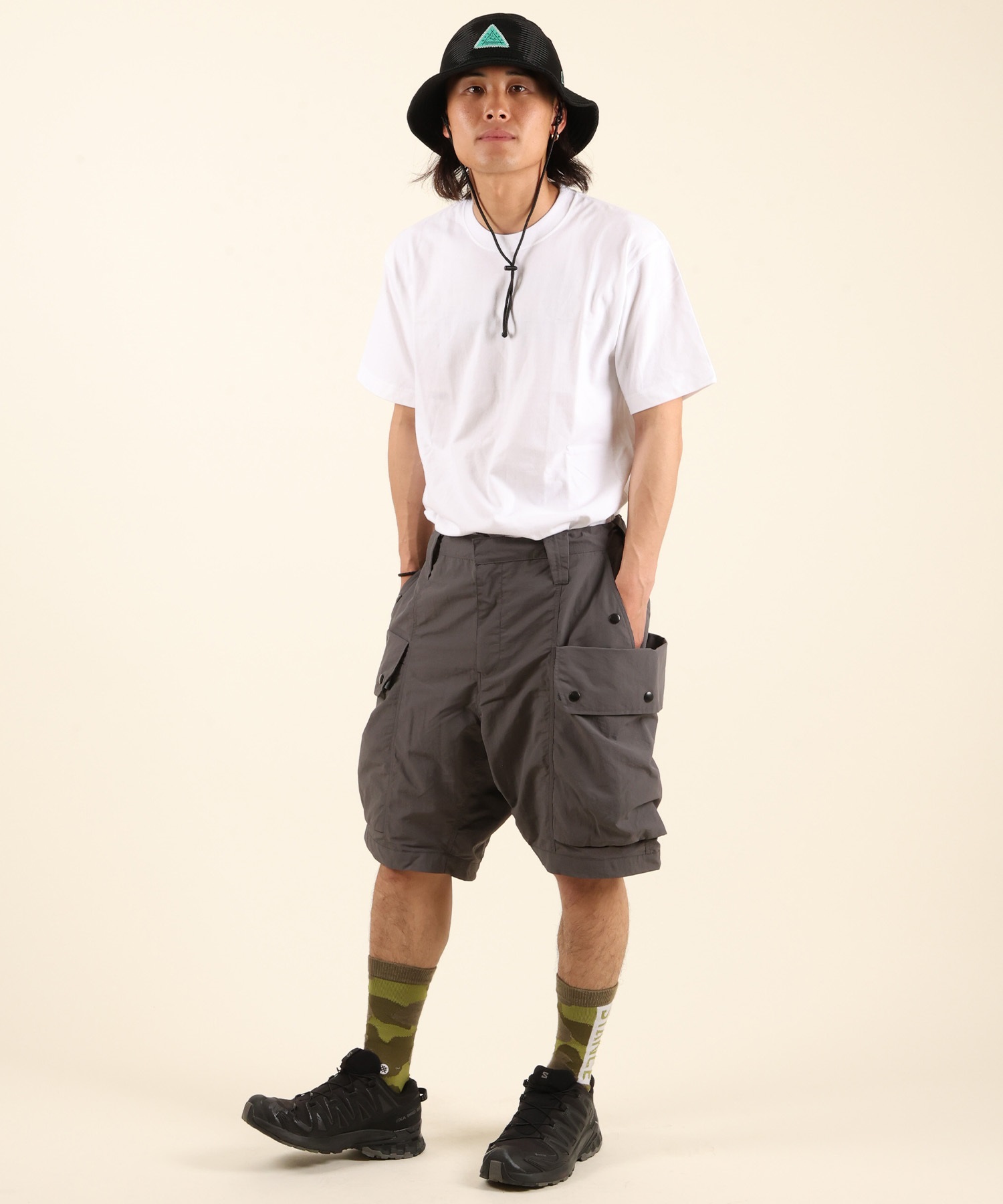 DEAR LAUREL ディアローレル ハーフパンツ ショートパンツ メンズ 撥水