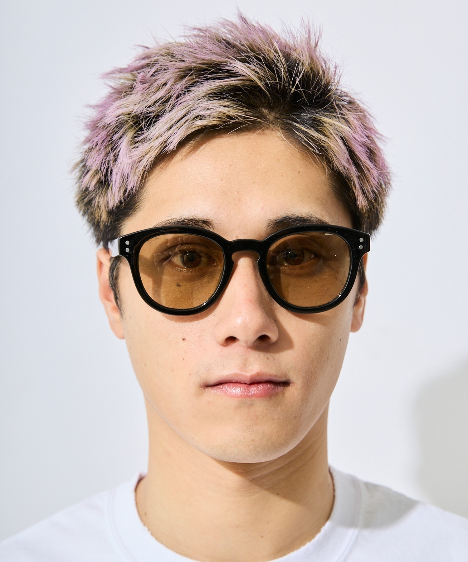 DEAR LAUREL ディアローレル サングラス メンズ レディース 調光 偏光 LIOR DL2956(BK-BL-ONE)