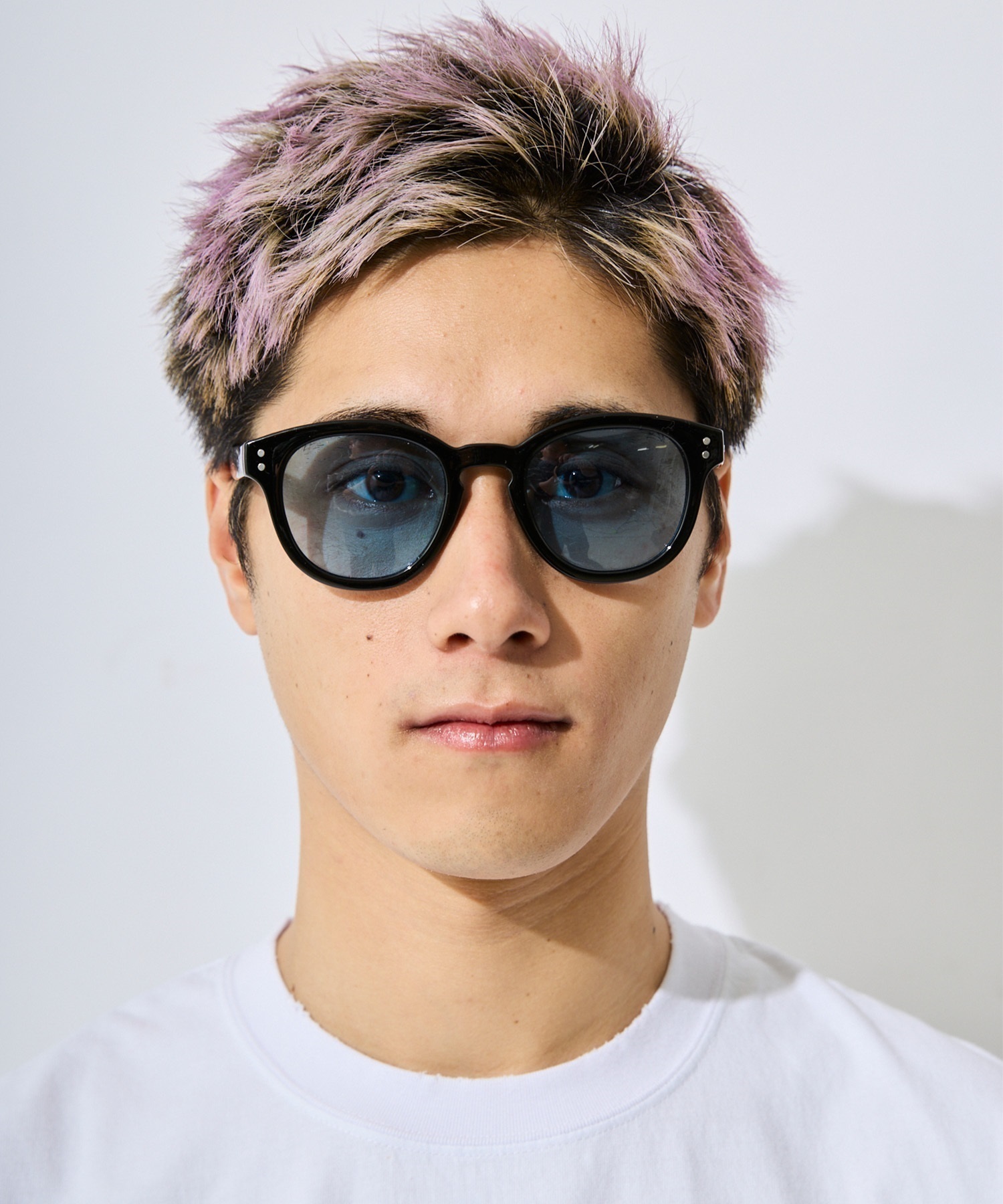 DEAR LAUREL ディアローレル サングラス メンズ レディース 調光 偏光 LIOR DL2956(BK-BL-ONE)