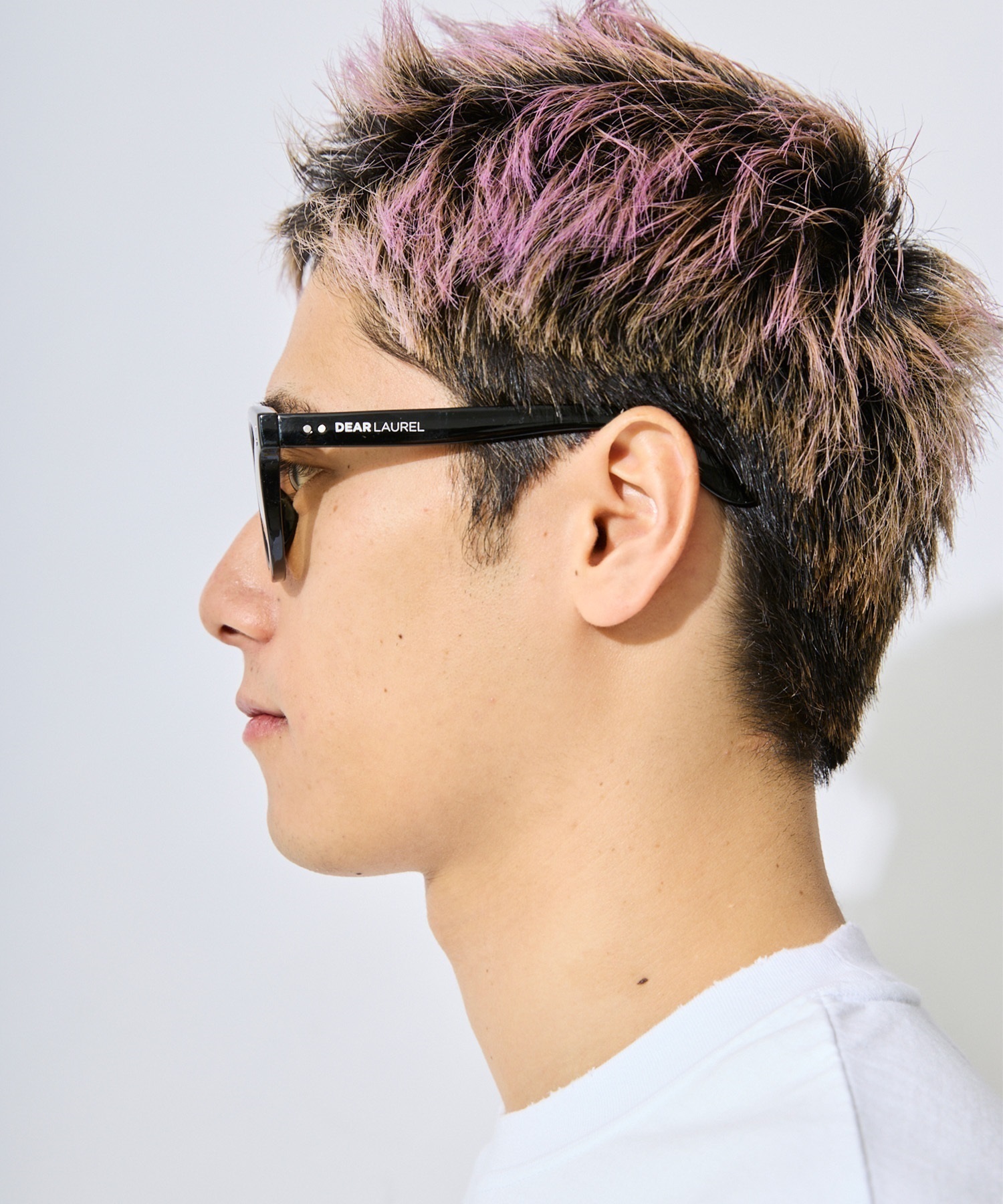 DEAR LAUREL ディアローレル サングラス メンズ レディース 調光 偏光 LIOR DL2956(BK-BL-ONE)