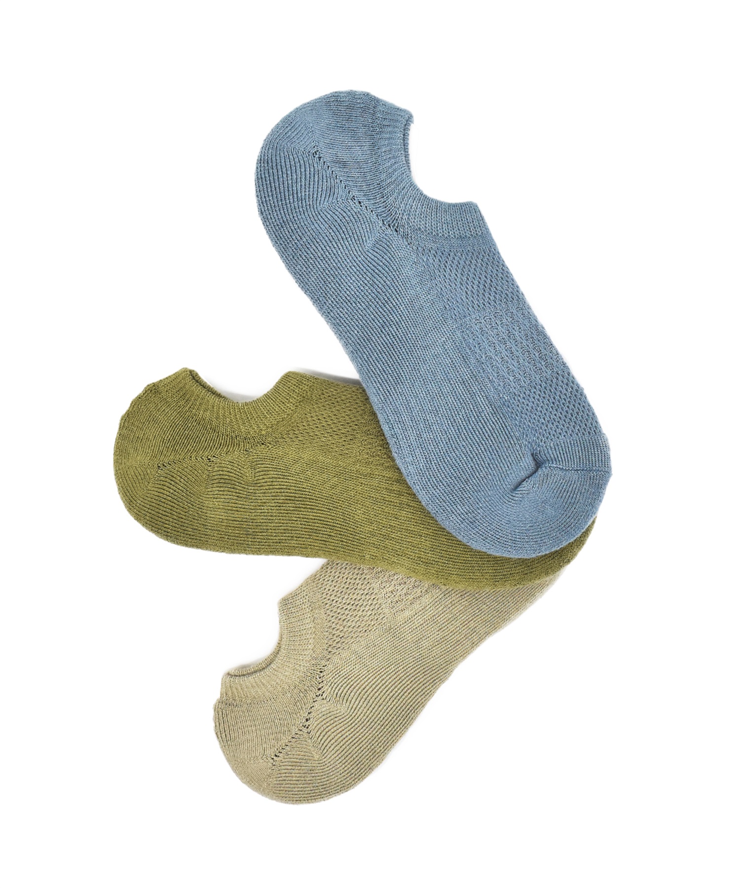 DEAR LAUREL ディアローレル ソックス 靴下 メンズ スニーカーソックス SNEAKER IN SOCKS DL6S31-1747(B/W/K-M)