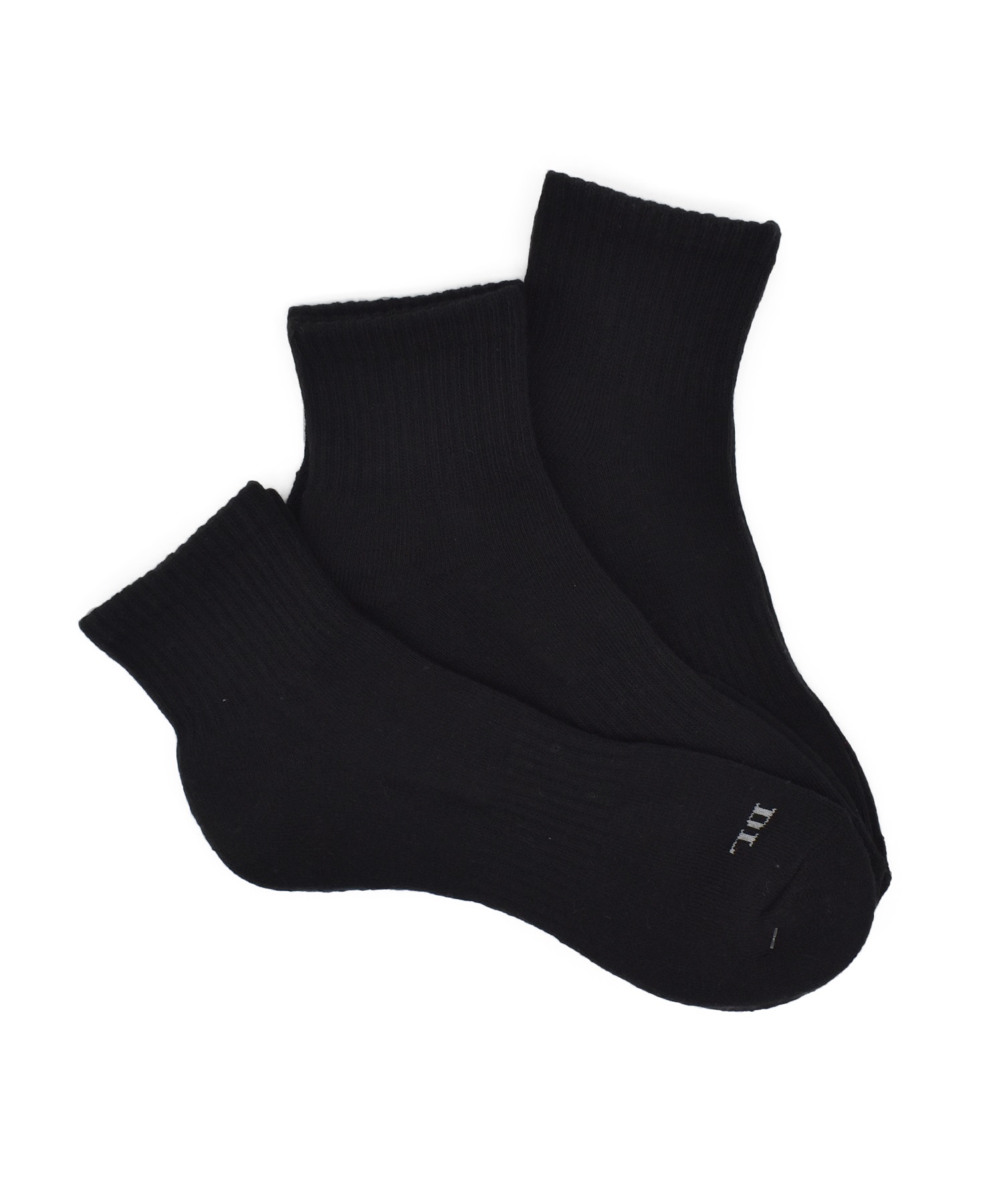 DEAR LAUREL ディアローレル ソックス 靴下 メンズ アンクルソックス ANKLE SOCKS DL6S31-1759B(BLACK-M)