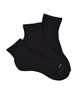 DEAR LAUREL ディアローレル ソックス 靴下 メンズ アンクルソックス ANKLE SOCKS DL6S31-1759B(BLACK-M)