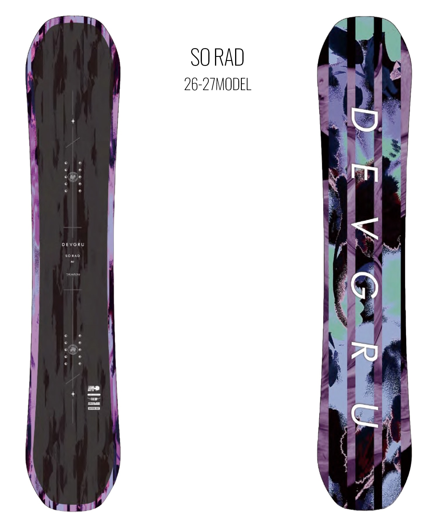 DEVGRU デブグル ソーラッド SO RAD スノーボード 板 ジブ2キャンバー