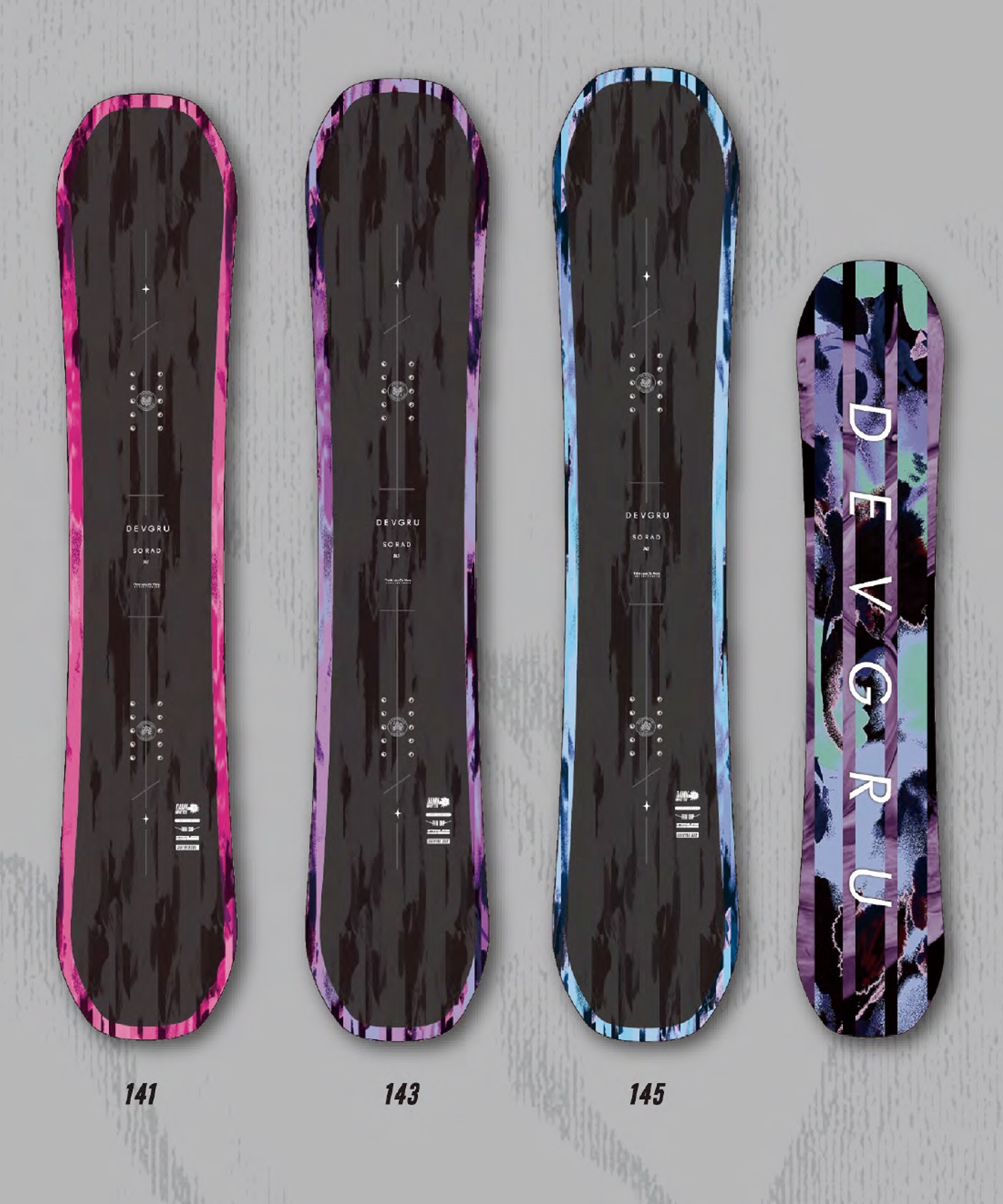 DEVGRU デブグル ソーラッド SO RAD スノーボード 板 ジブ2キャンバー