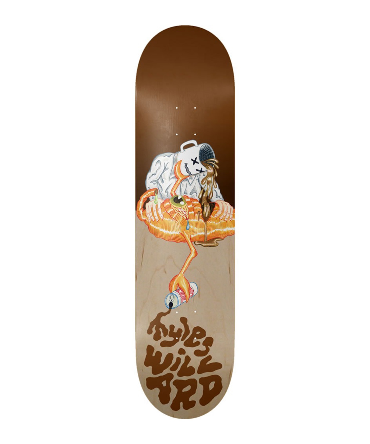TOY MACHINE トイマシーン スケートボード デッキ 8.0inch WILLARD