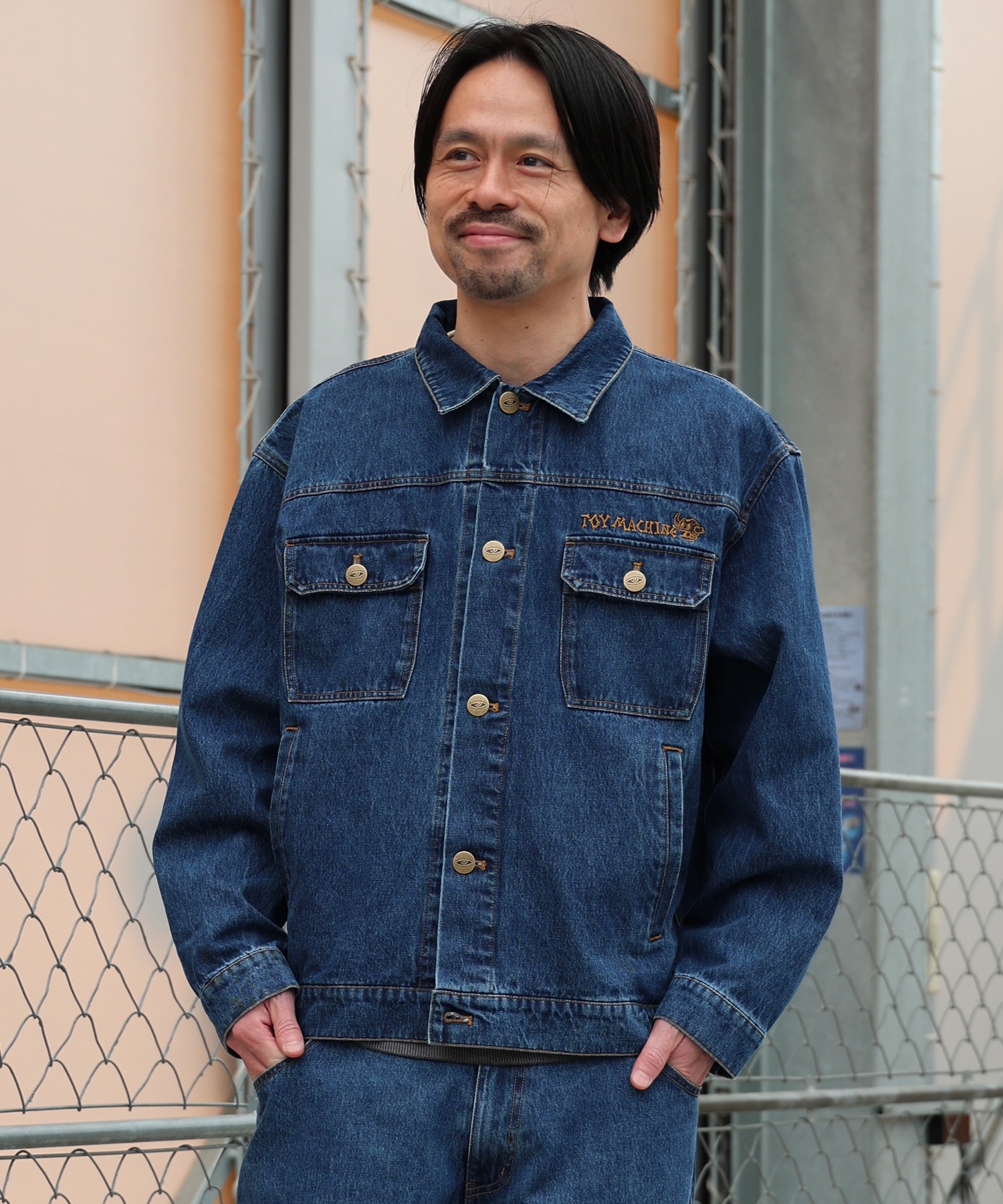 TOY MACHINE トイマシーン アウター メンズ デニム ジャケット