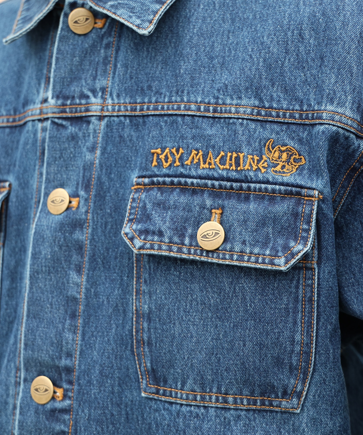 TOY MACHINE トイマシーン アウター メンズ デニム ジャケット
