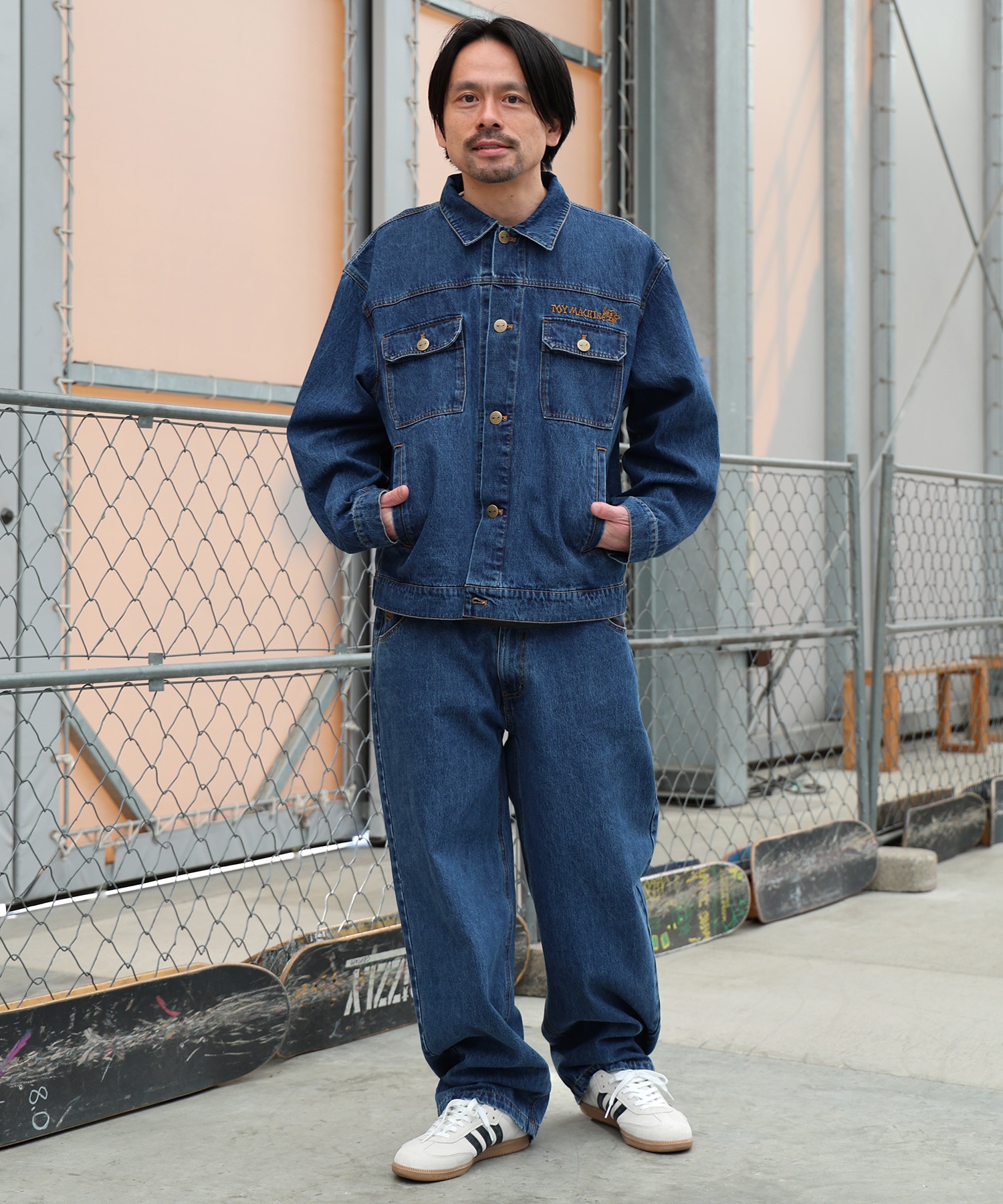 TOY MACHINE トイマシーン アウター メンズ デニム ジャケット