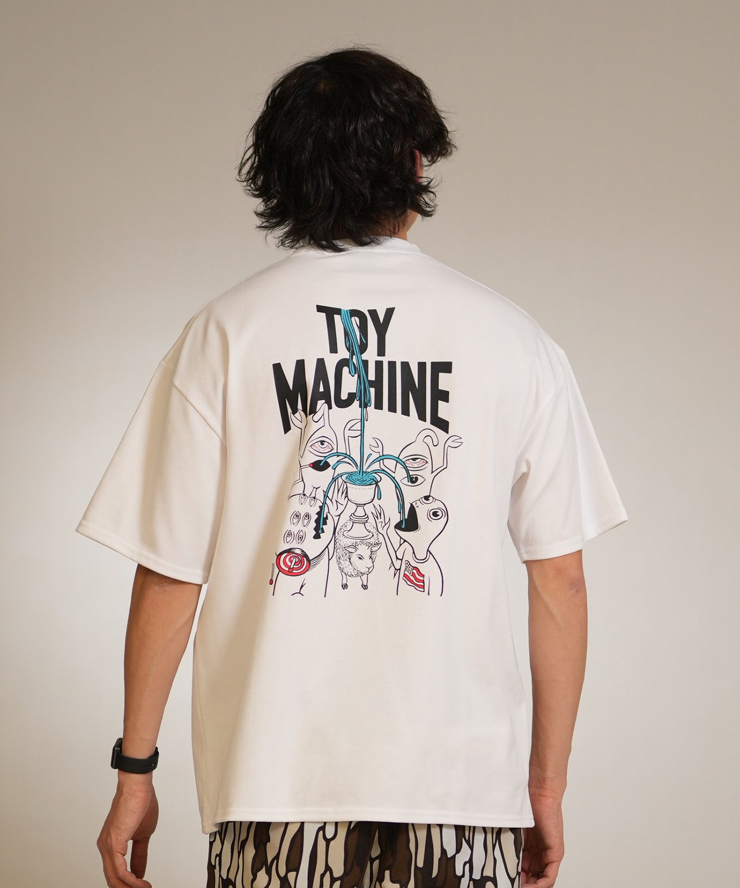 TOY MACHINE トイマシーン 半袖 Tシャツ メンズ バックプリント BLOOD