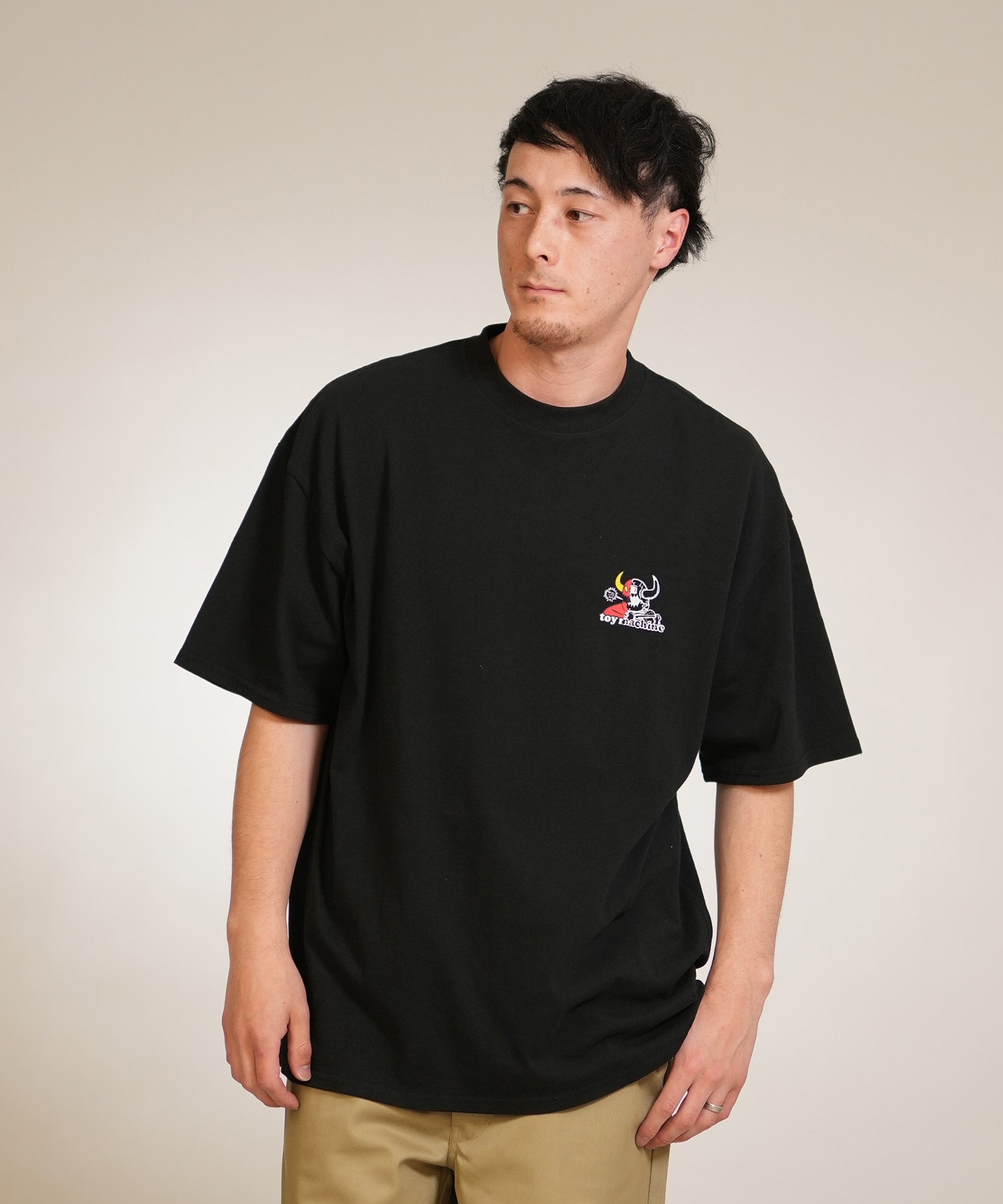 TOY MACHINE トイマシーン 半袖 Tシャツ メンズ バックプリント ALL