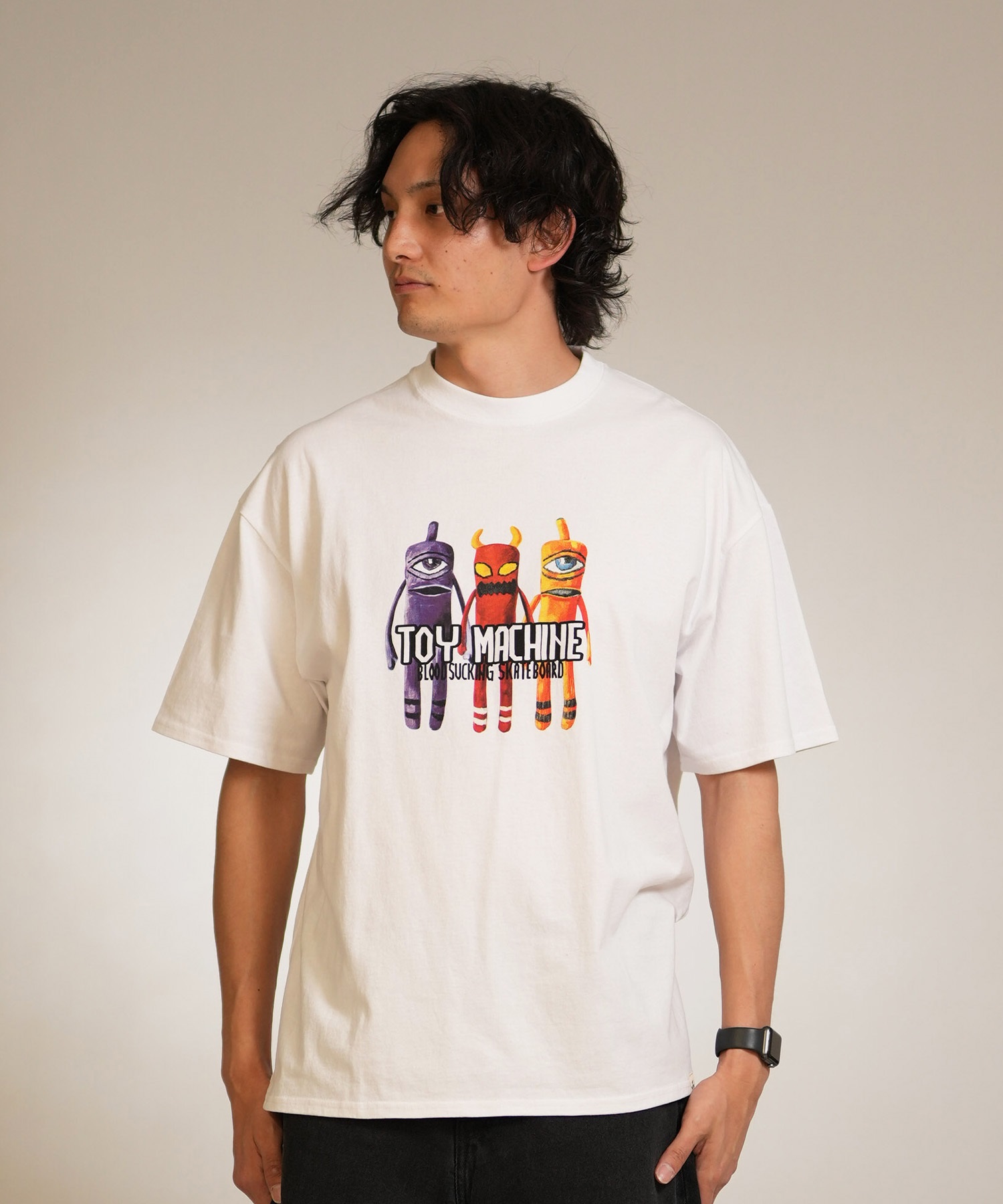 TOY MACHINE トイマシーン 半袖 Tシャツ メンズ シンプル PUPPET SS