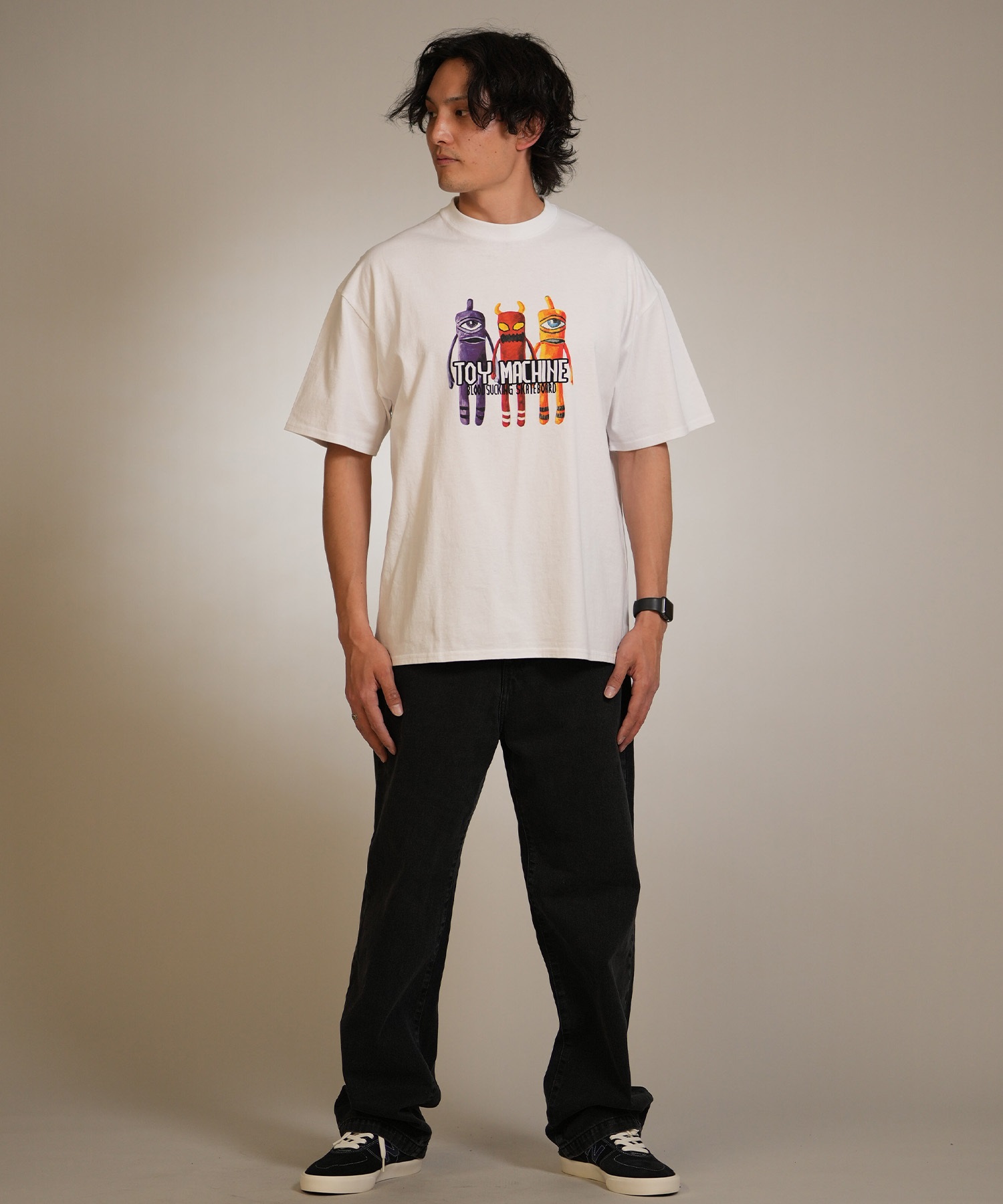 TOY MACHINE トイマシーン 半袖 Tシャツ メンズ シンプル PUPPET SS