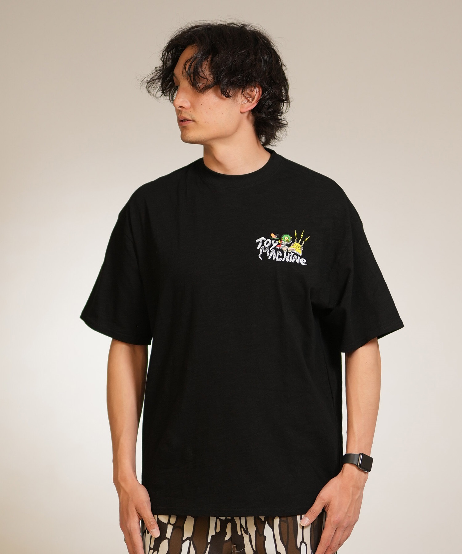 TOY MACHINE トイマシーン 半袖 Tシャツ メンズ バックプリント