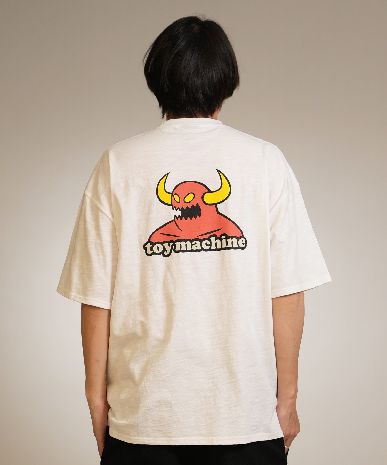 TOY MACHINE トイマシーン 半袖 Tシャツ メンズ バックプリント
