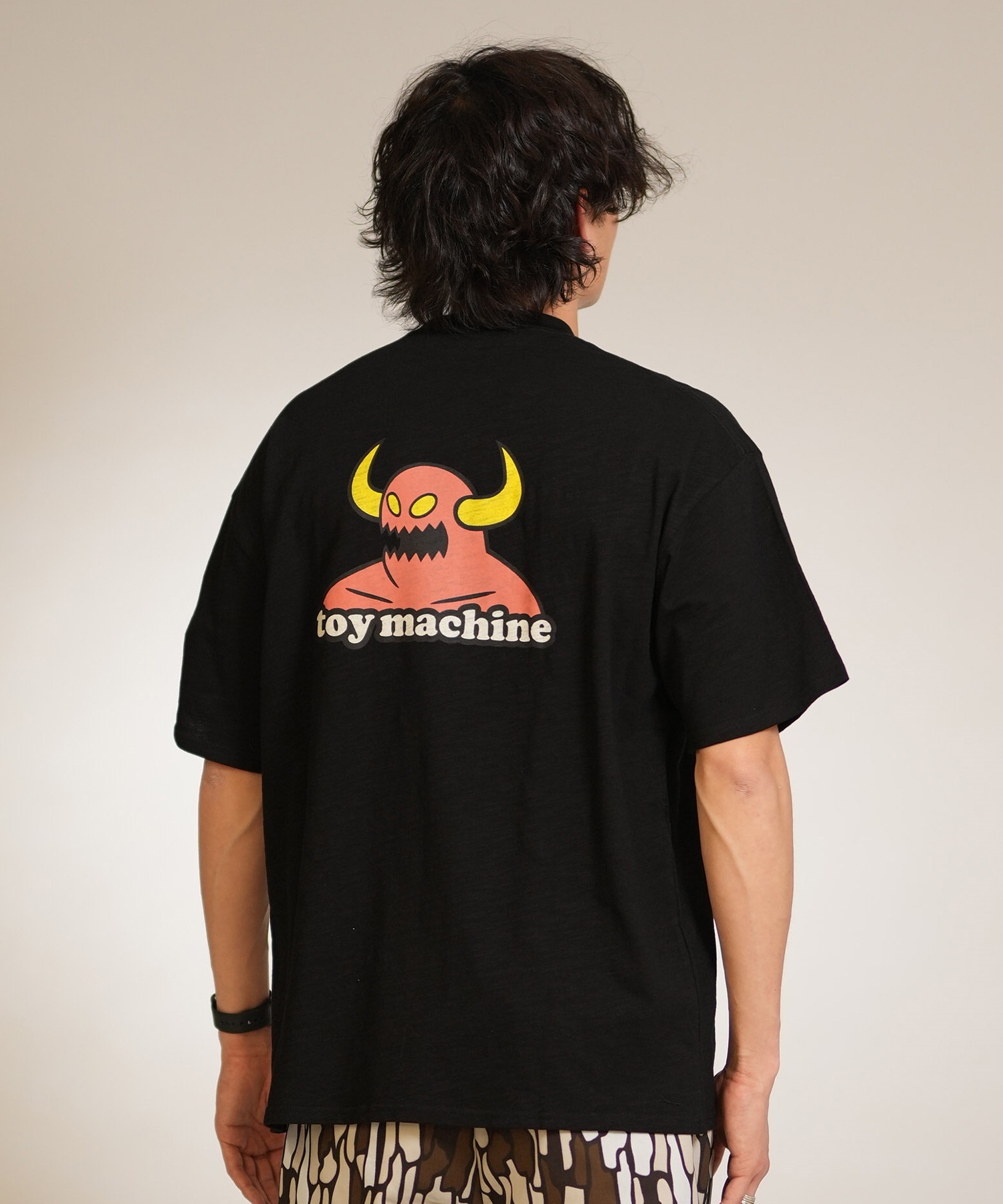 TOY MACHINE トイマシーン 半袖 Tシャツ メンズ バックプリント