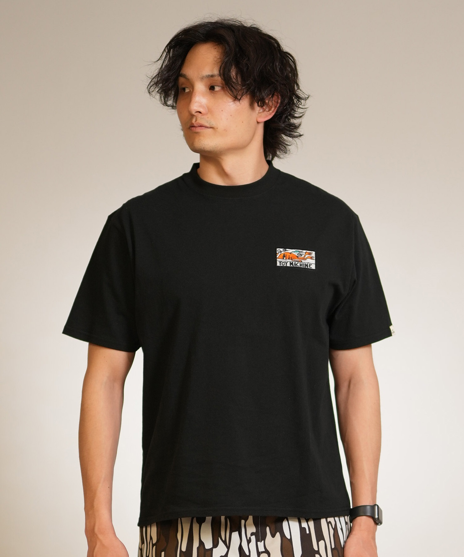TOY MACHINE トイマシーン 半袖 Tシャツ メンズ シンプル LD SECT EMB