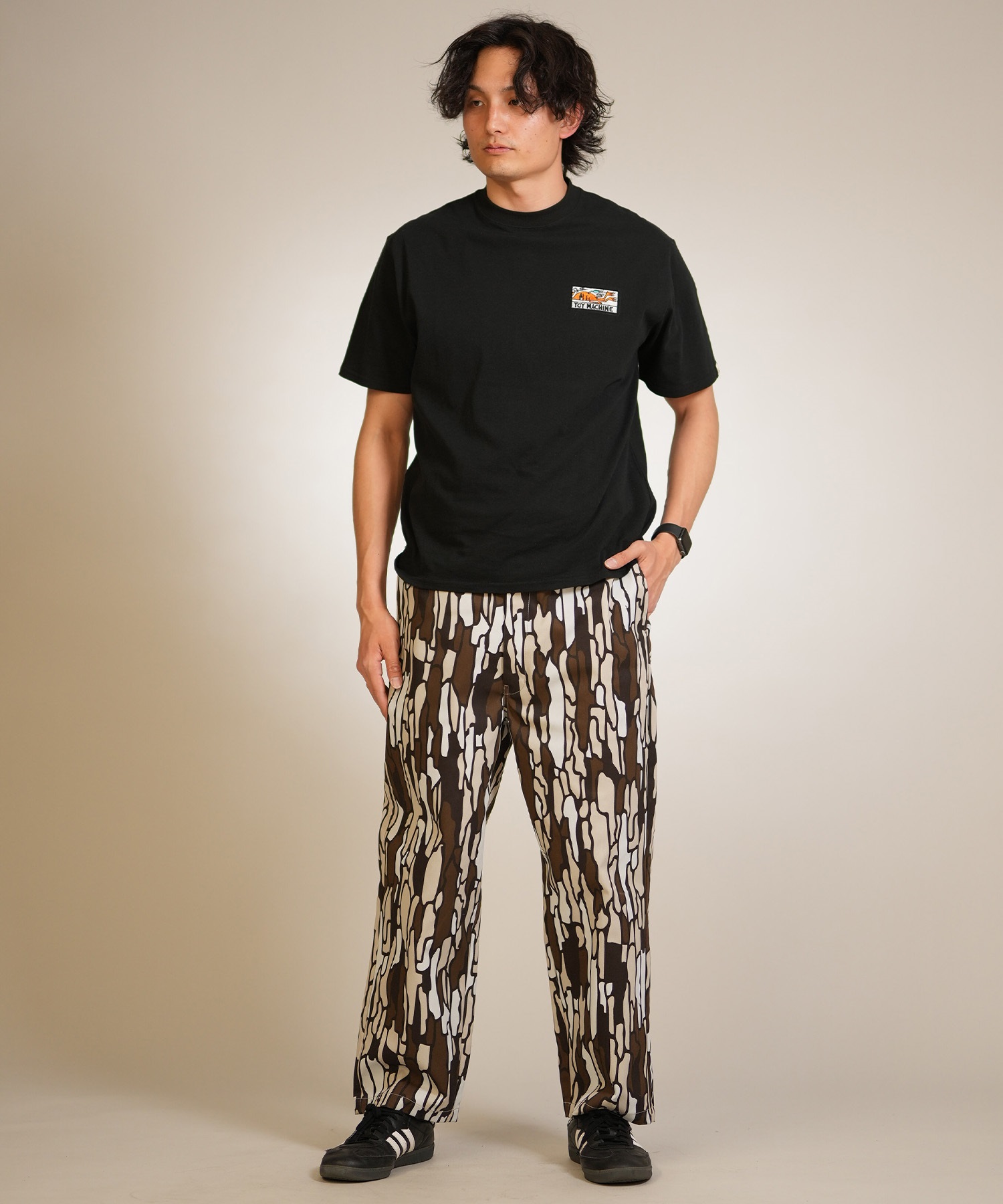 TOY MACHINE トイマシーン 半袖 Tシャツ メンズ シンプル LD SECT EMB