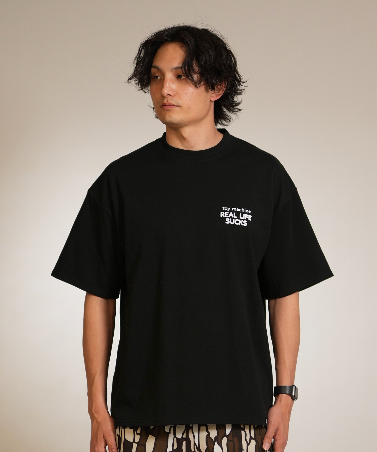 TOY MACHINE トイマシーン 半袖 Tシャツ メンズ バックプリント BIKE