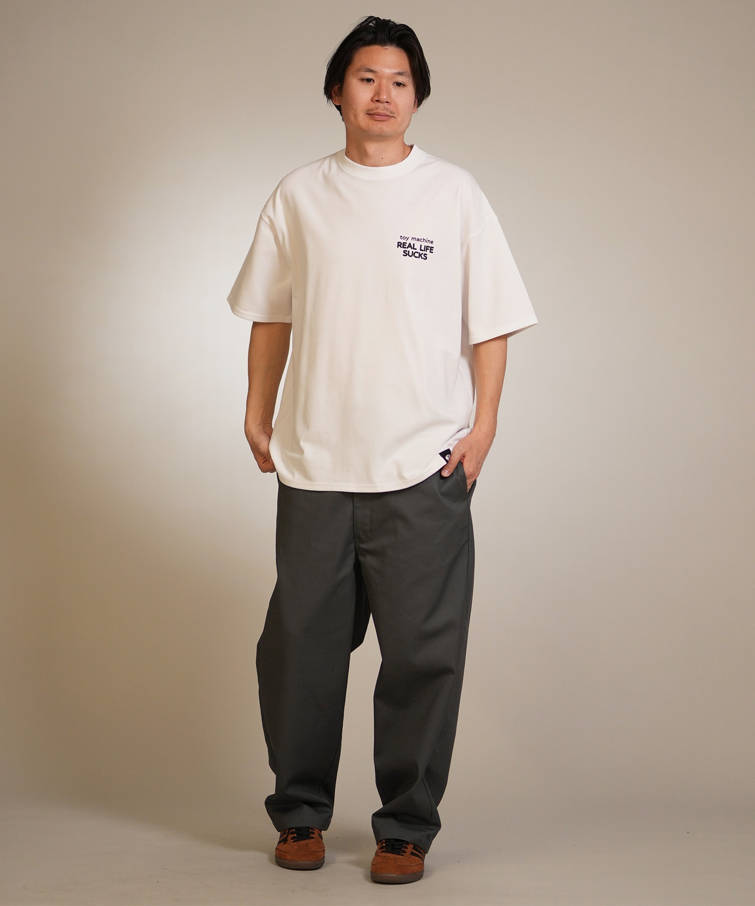 TOY MACHINE トイマシーン 半袖 Tシャツ メンズ バックプリント BIKE