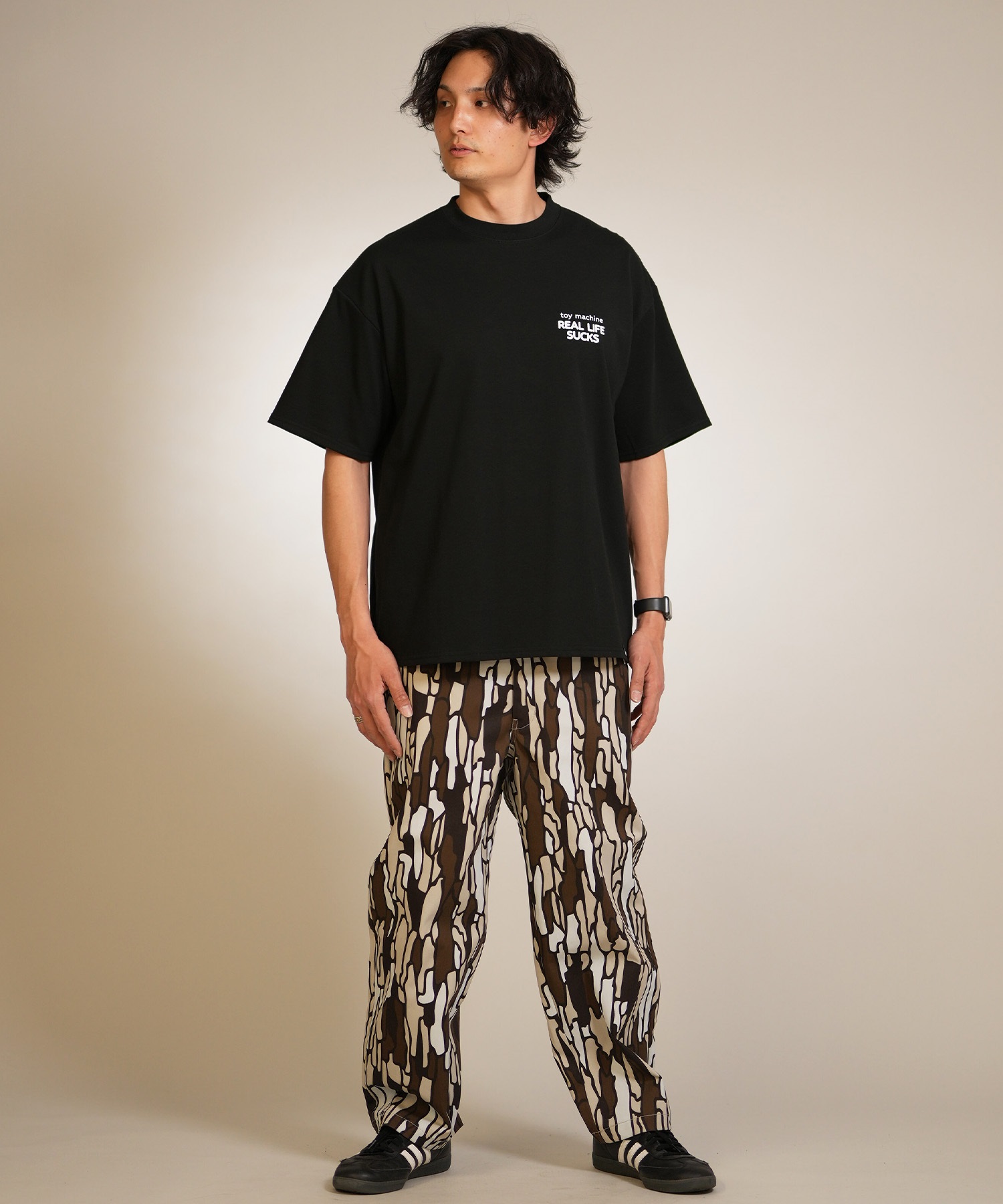 TOY MACHINE トイマシーン 半袖 Tシャツ メンズ バックプリント BIKE
