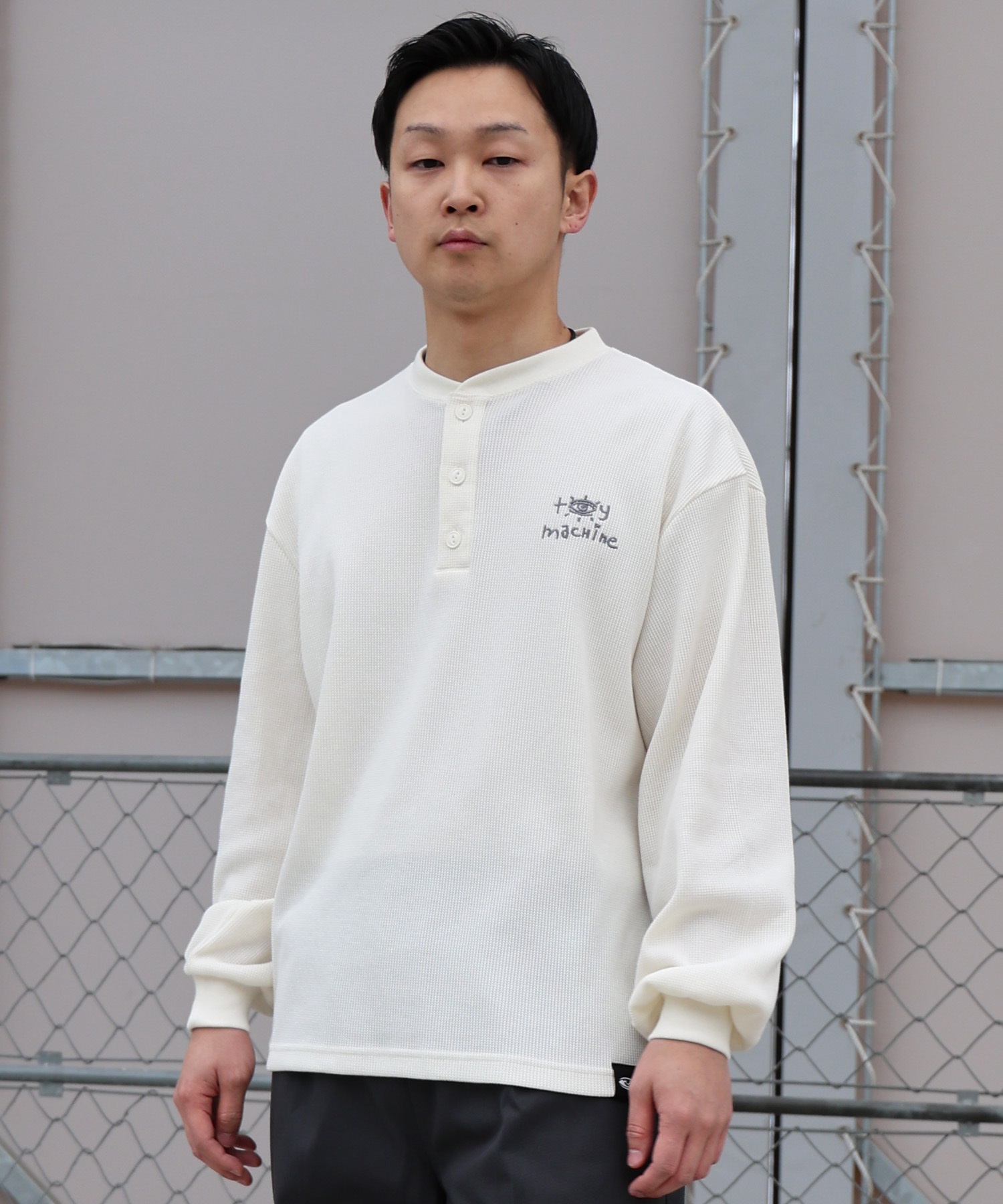 TOY MACHINE トイマシーン 長袖 Tシャツ ロンT メンズ サーマル