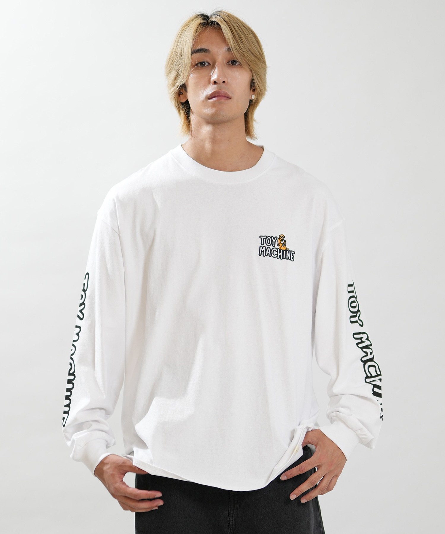 TOY MACHINE トイマシーン 長袖 Tシャツ ロンT メンズ オーバーサイズ