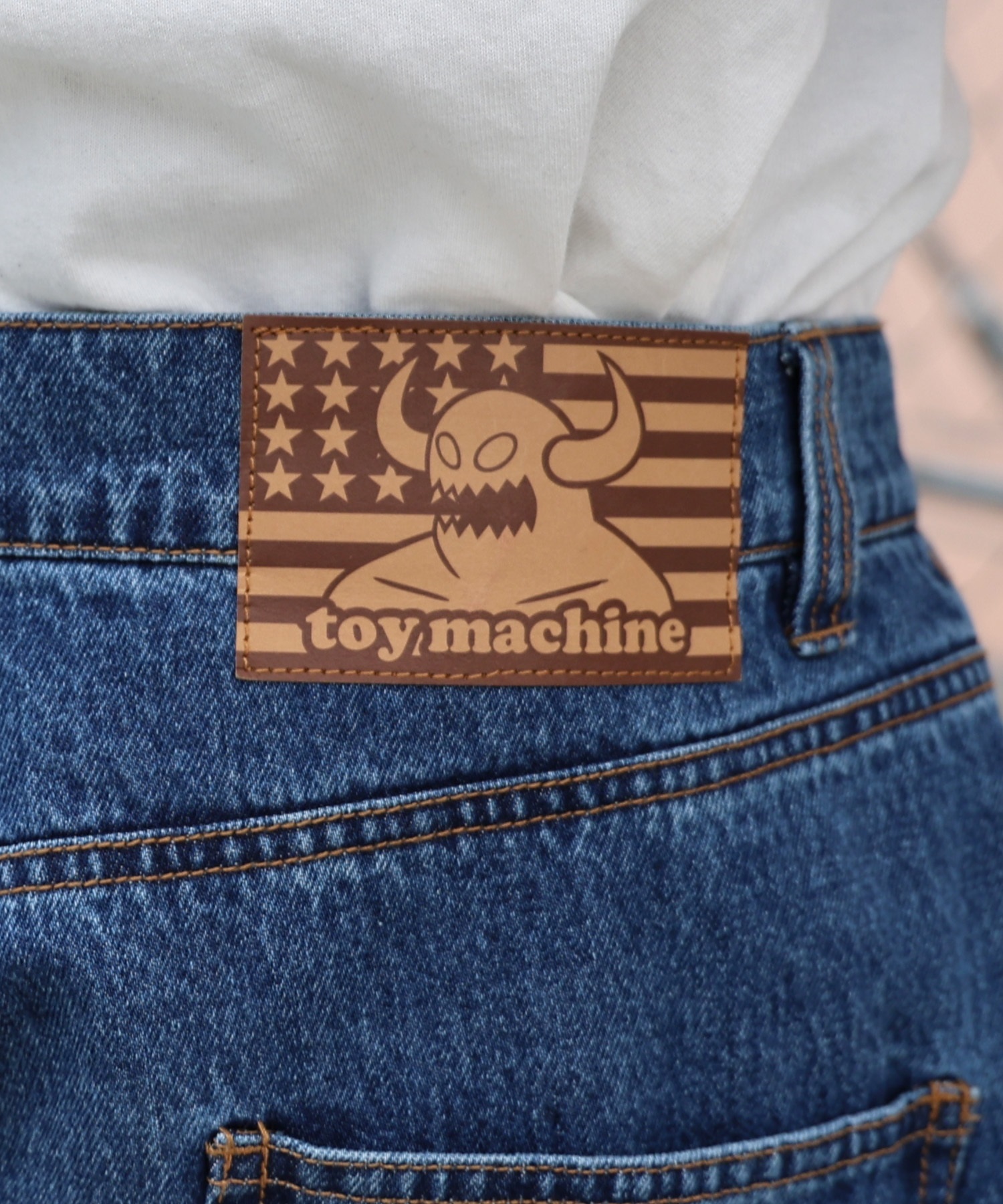 TOY MACHINE トイマシーン ロングパンツ メンズ デニム MTMPGPT2