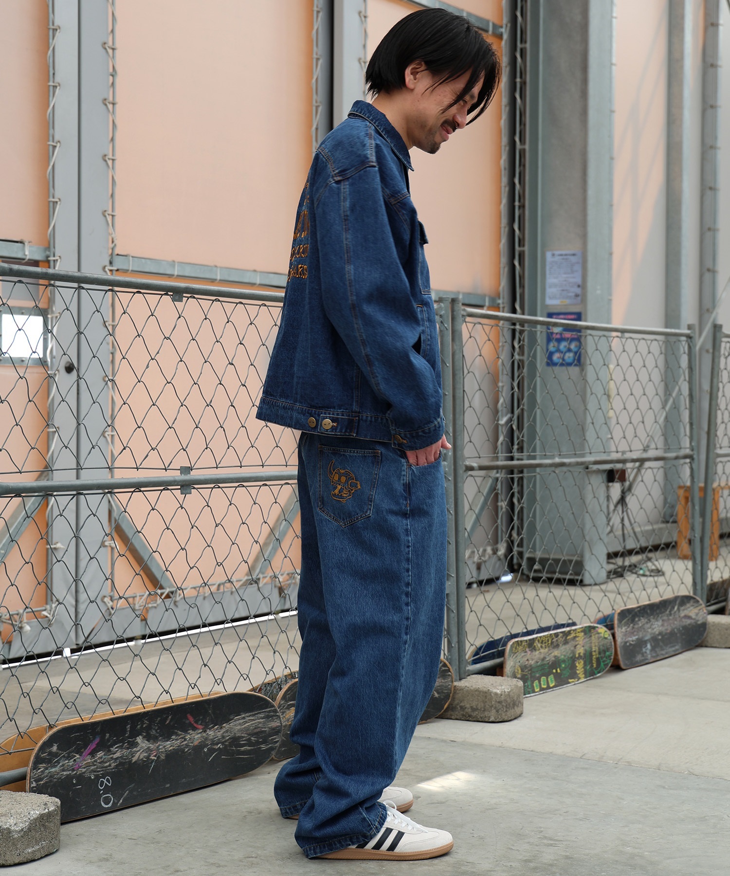 TOY MACHINE トイマシーン ロングパンツ メンズ デニム MTMPGPT2