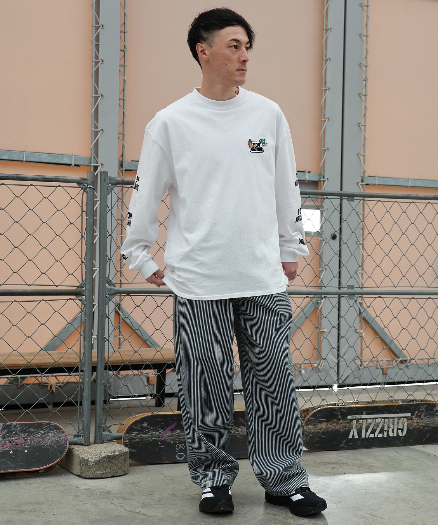 TOY MACHINE トイマシーン ロングパンツ メンズ デニム MTMPGPT2