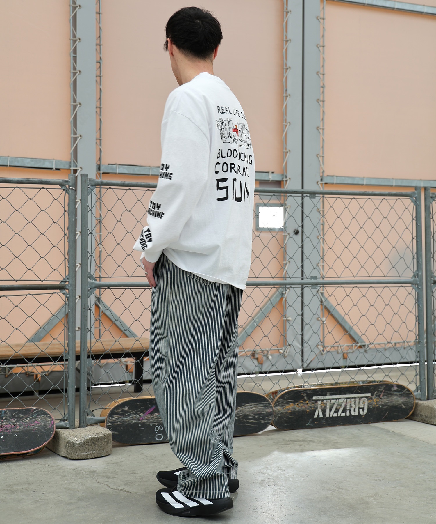 TOY MACHINE トイマシーン ロングパンツ メンズ デニム MTMPGPT2